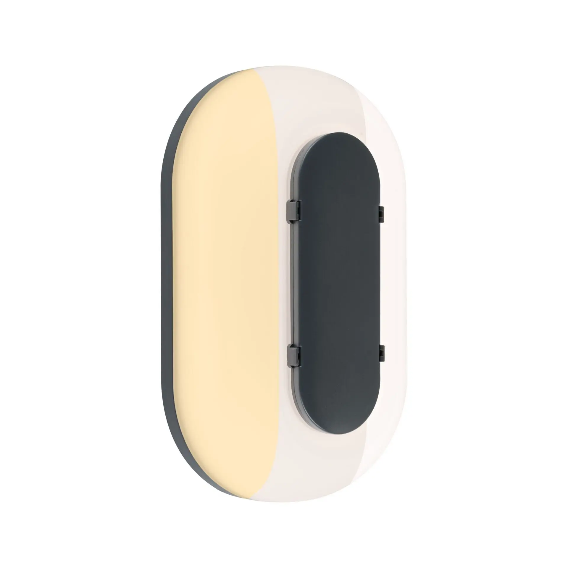 PAULMANN LED venkovní nástěnné svítidlo Elunor IP65 podlouhlé 122x212mm 2200 - 4000K 18,5W 230V antracit/bílá polykarbonát