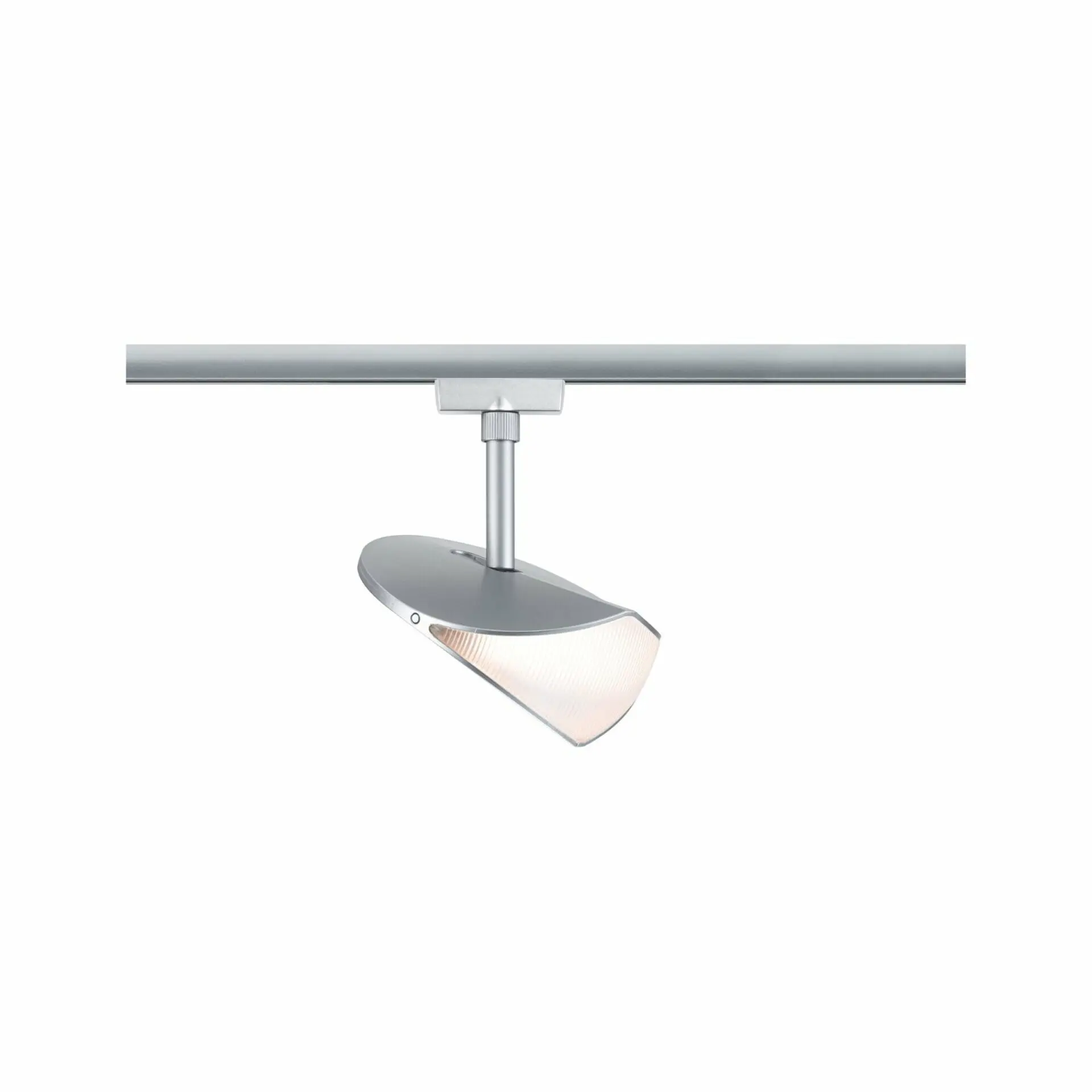 P 94959 URail LED lištový spot 3-krokové-stmívatelné Alejandro 10W 3000K stmívatelné 230V matný chrom - PAULMANN