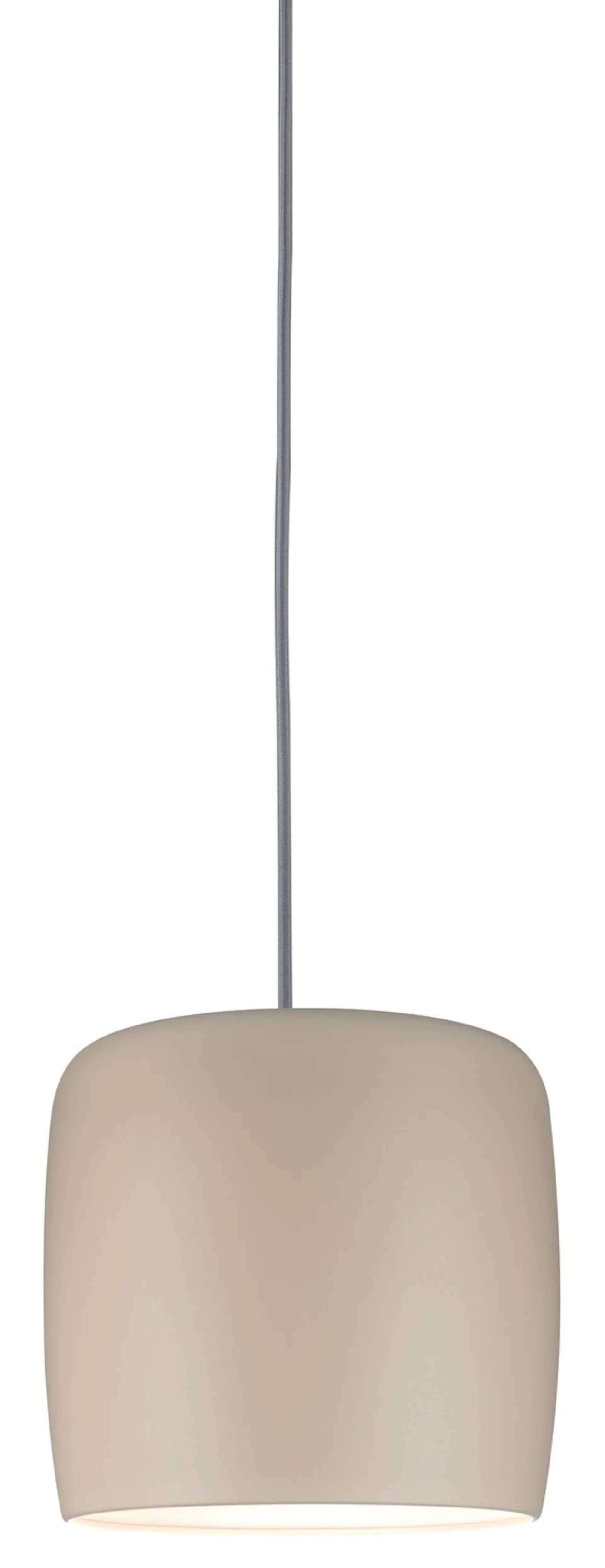 VÝPRODEJ VZORKU Paulmann URail systém závěs E27 230V kov matný chrom + stínitko Pien Beige