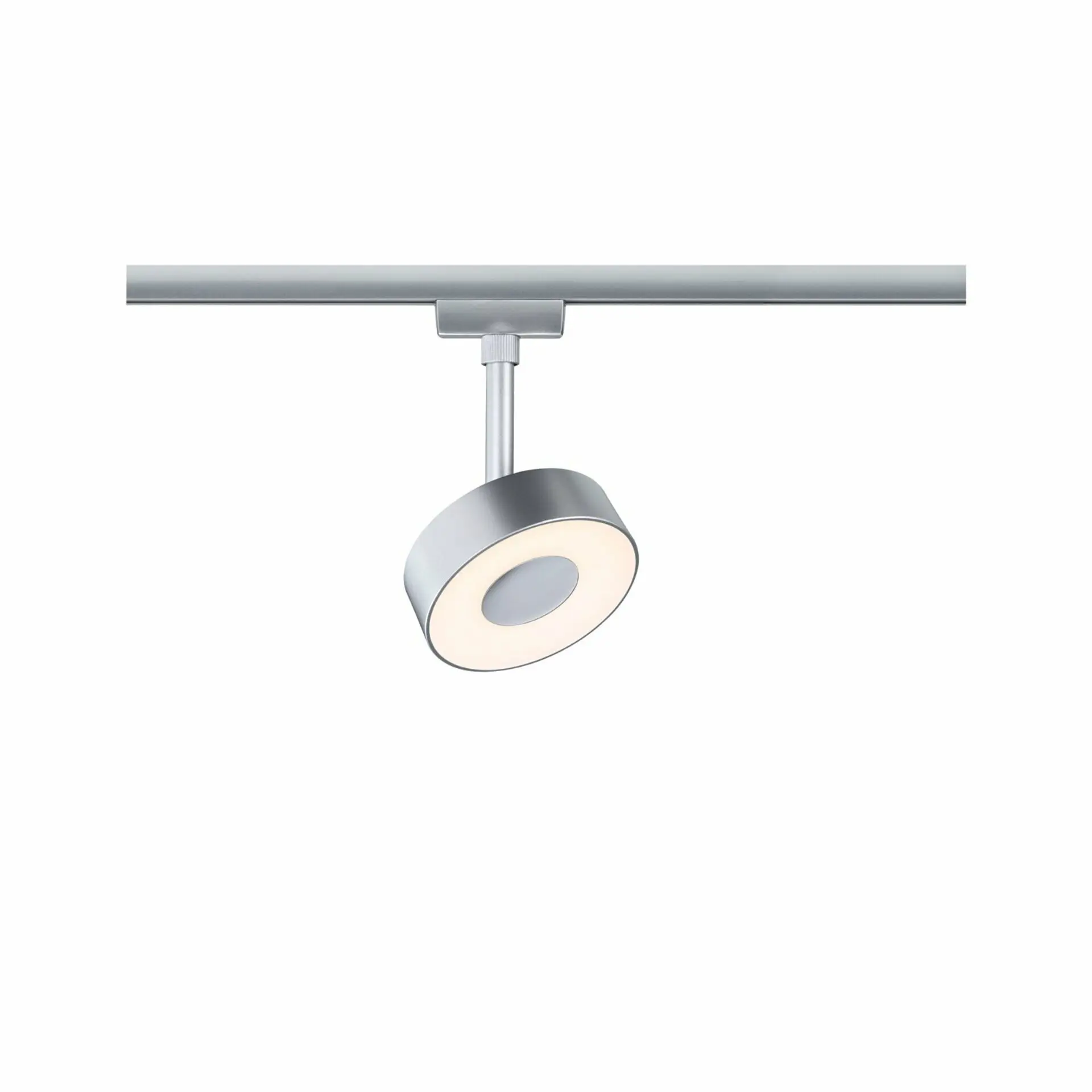 PAULMANN URail LED lištový spot 3-krokové-stmívatelné Circle 5W 3000K stmívatelné 230V matný chrom 955.87