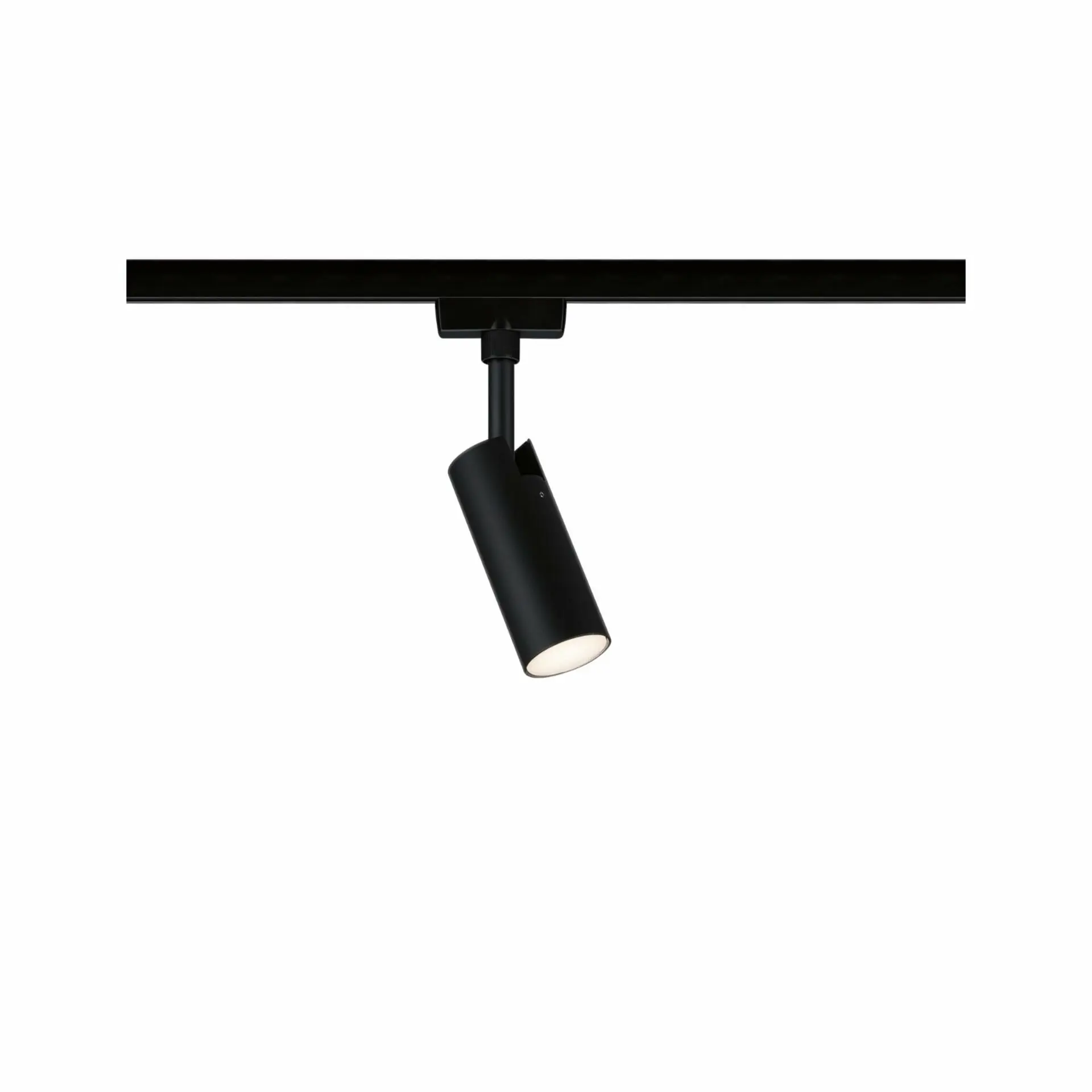 P 95592 URail LED lištový spot 3-krokové-stmívatelné Tubo spot 4W 3000K stmívatelné 230V černá mat - PAULMANN