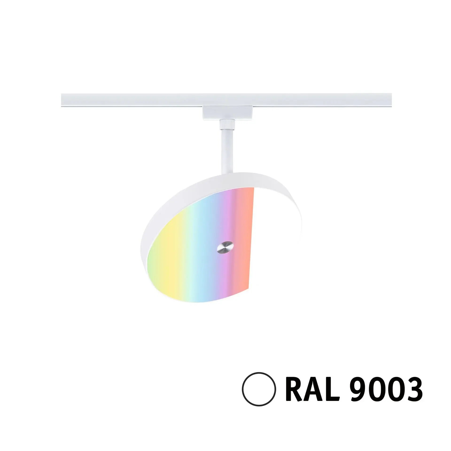 PAULMANN URail lištový spot Smart Home Zigbee 3.0 Hildor RGBW 7,5W RGBW+ stmívatelné 230V bílá
