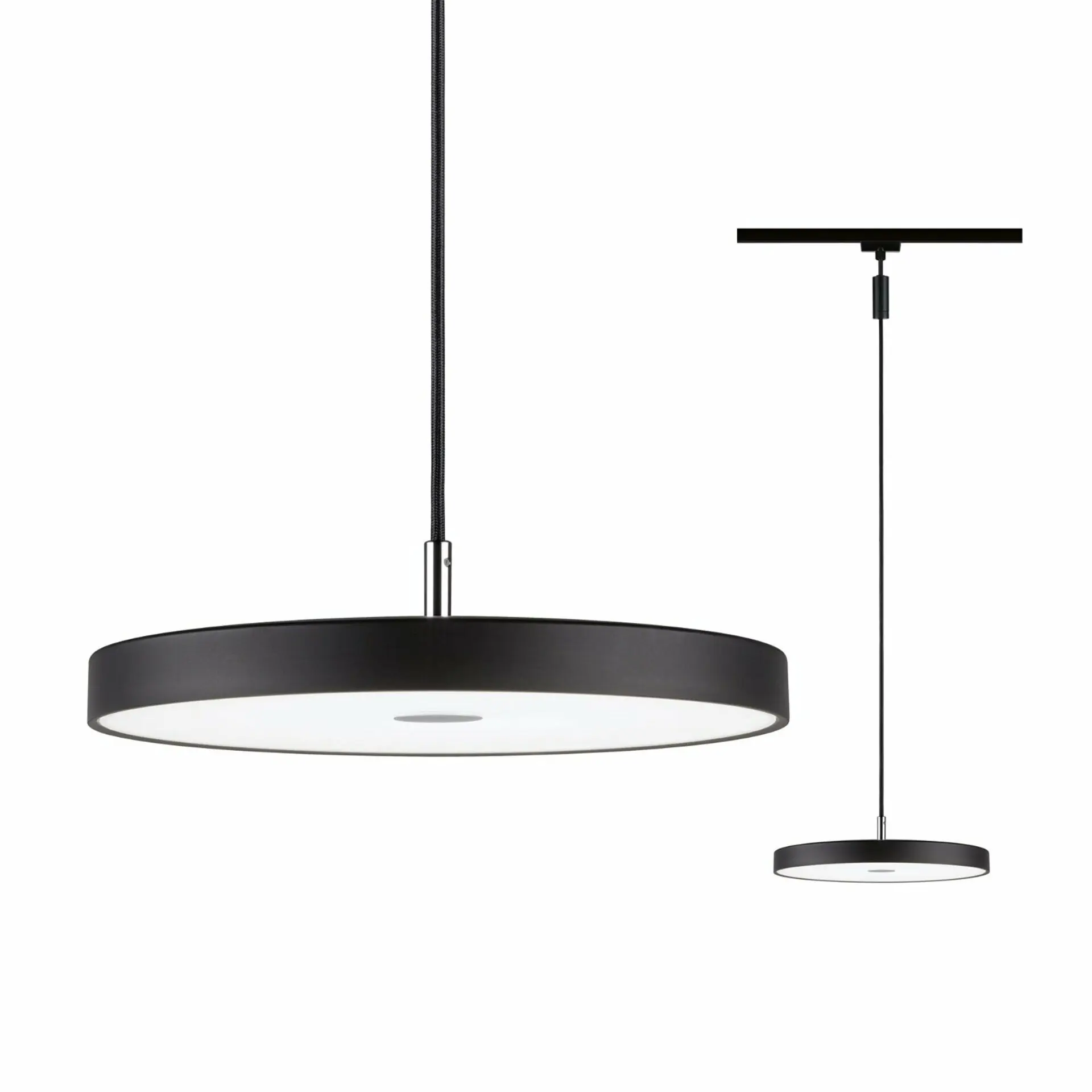 P 96798 URail LED závěs Hildor 15W 4000K stmívatelné 230V černá mat - PAULMANN