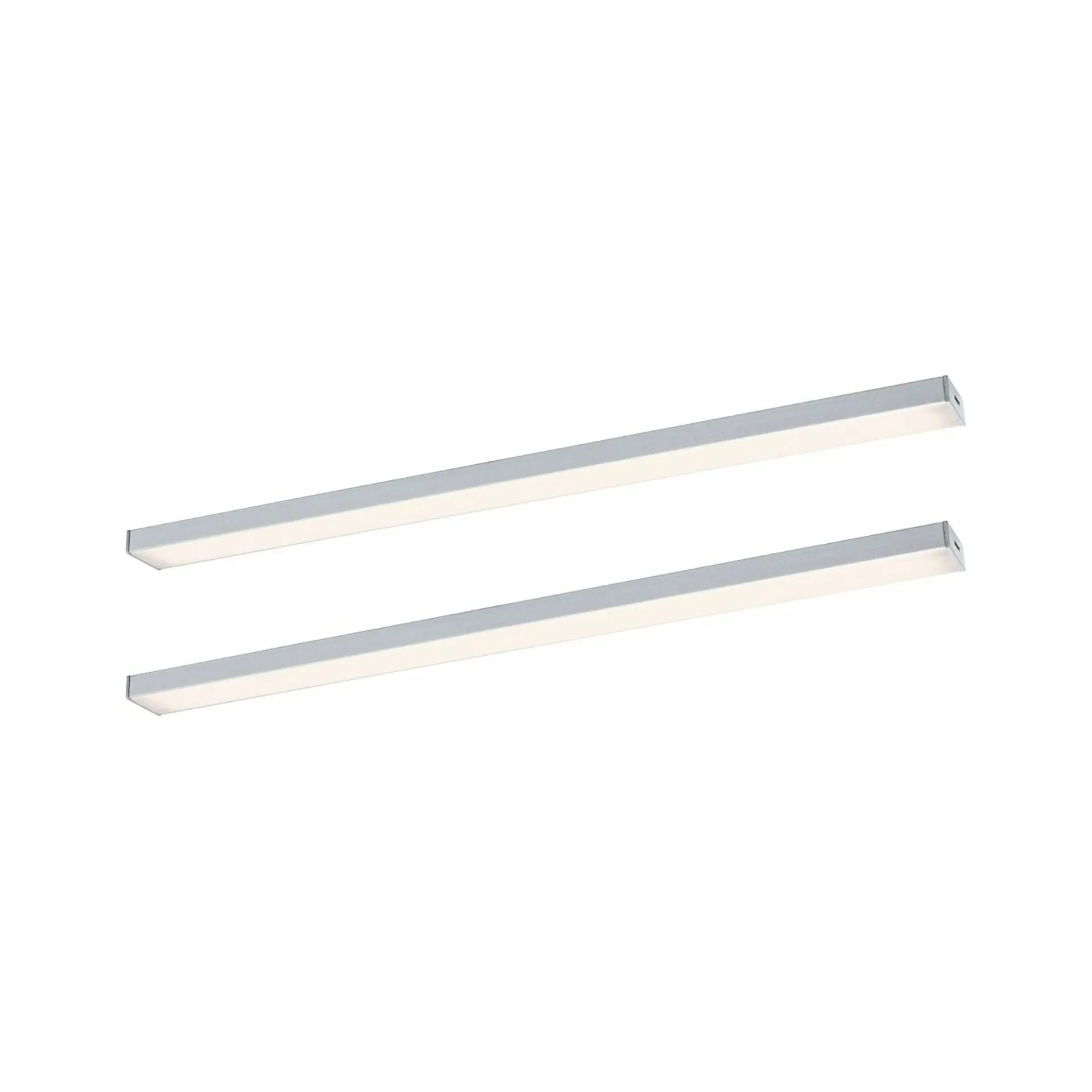 P 98612 LED podskříňkové svítidlo Inline 2x4W rozšiřovací sada 350x26mm 24V matný chrom - PAULMANN