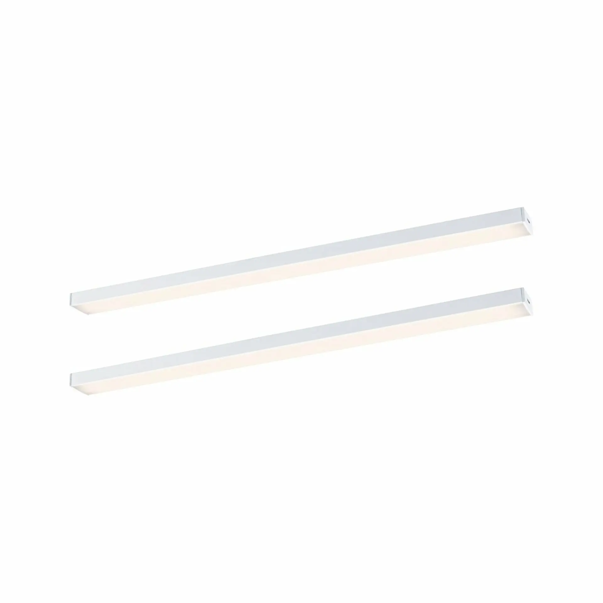 P 98614 LED podskříňkové svítidlo Inline 2x4W rozšiřovací sada 350x26mm 24V bílá mat - PAULMANN