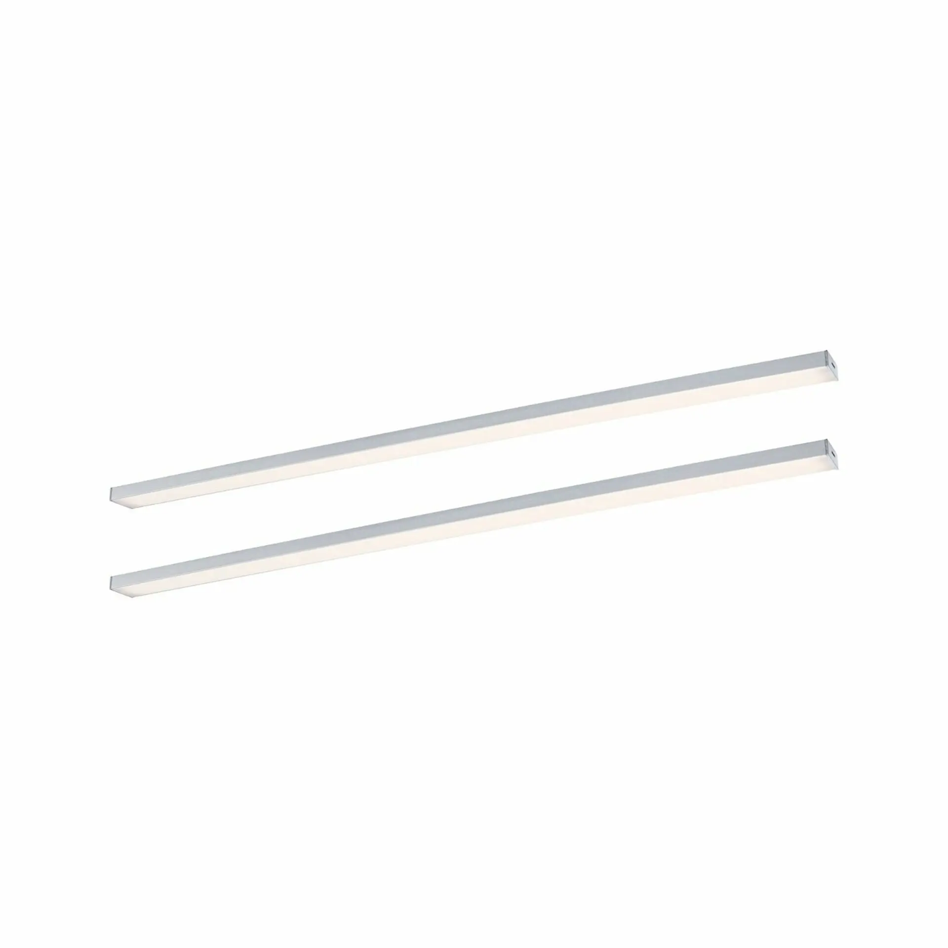 P 98620 LED podskříňkové svítidlo Inline 2x6W rozšiřovací sada 550x26mm 24V matný chrom - PAULMANN
