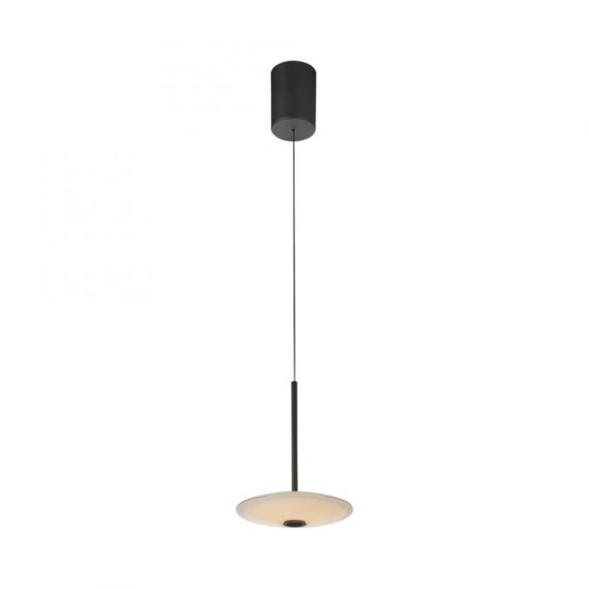 PAUL NEUHAUS LED závěsné svítidlo ELIPSA, černá, Comfort-Lift, stmívatelné 3000K