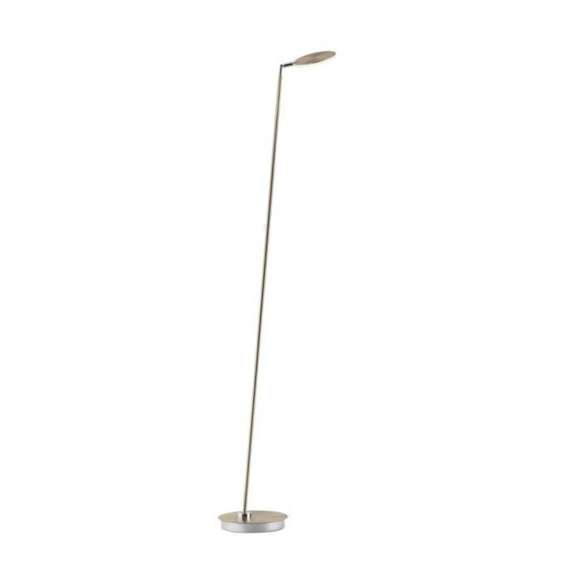PAUL NEUHAUS LED stojací svítidlo na baterie BENTE, bateriové svítidlo, IP20, nabíjecí, mosaz 2700-5000K
