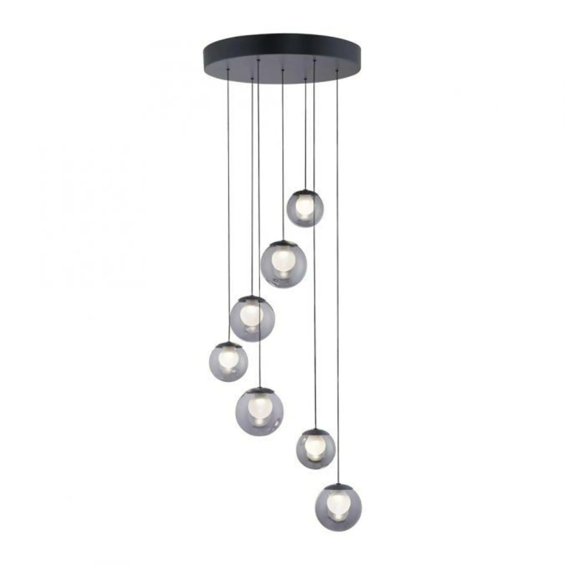 PN 2587-15 PURE Popup, LED závěsné svítidlo, mystická šedá, 2200-5000K - PAUL NEUHAUS