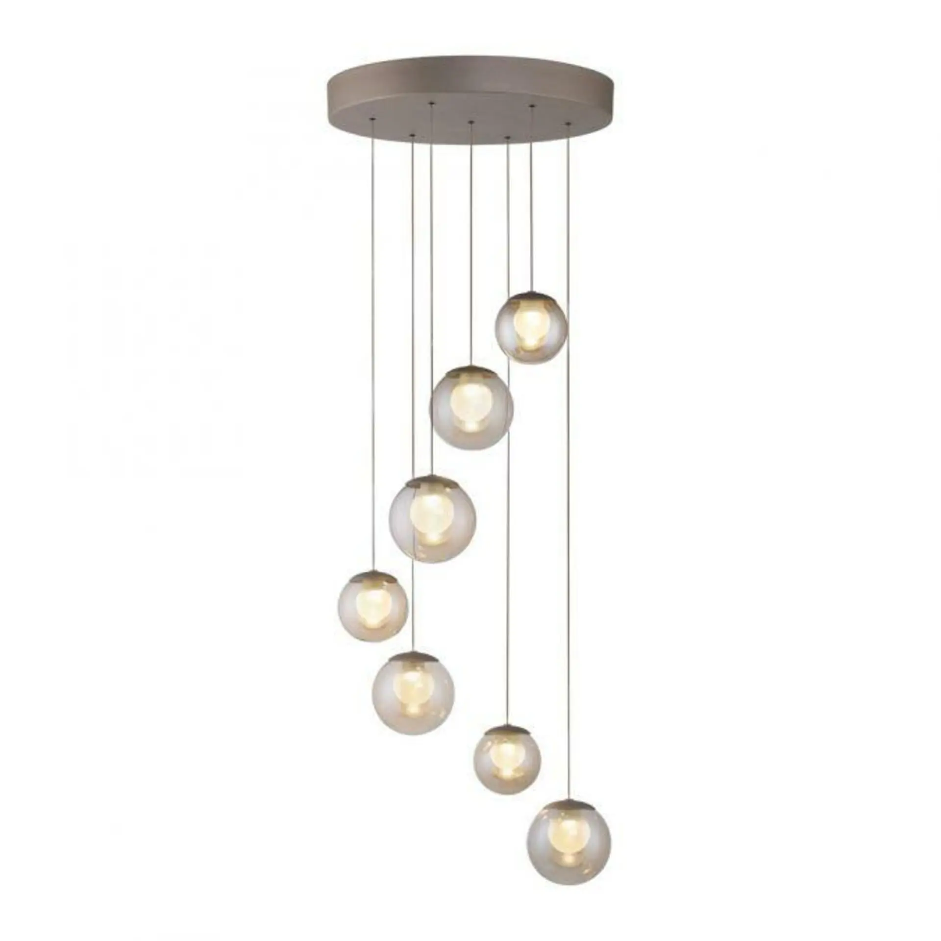 PN 2587-97 PURE Popup, LED závěsné svítidlo, bronzová, 2200-5000K - PAUL NEUHAUS