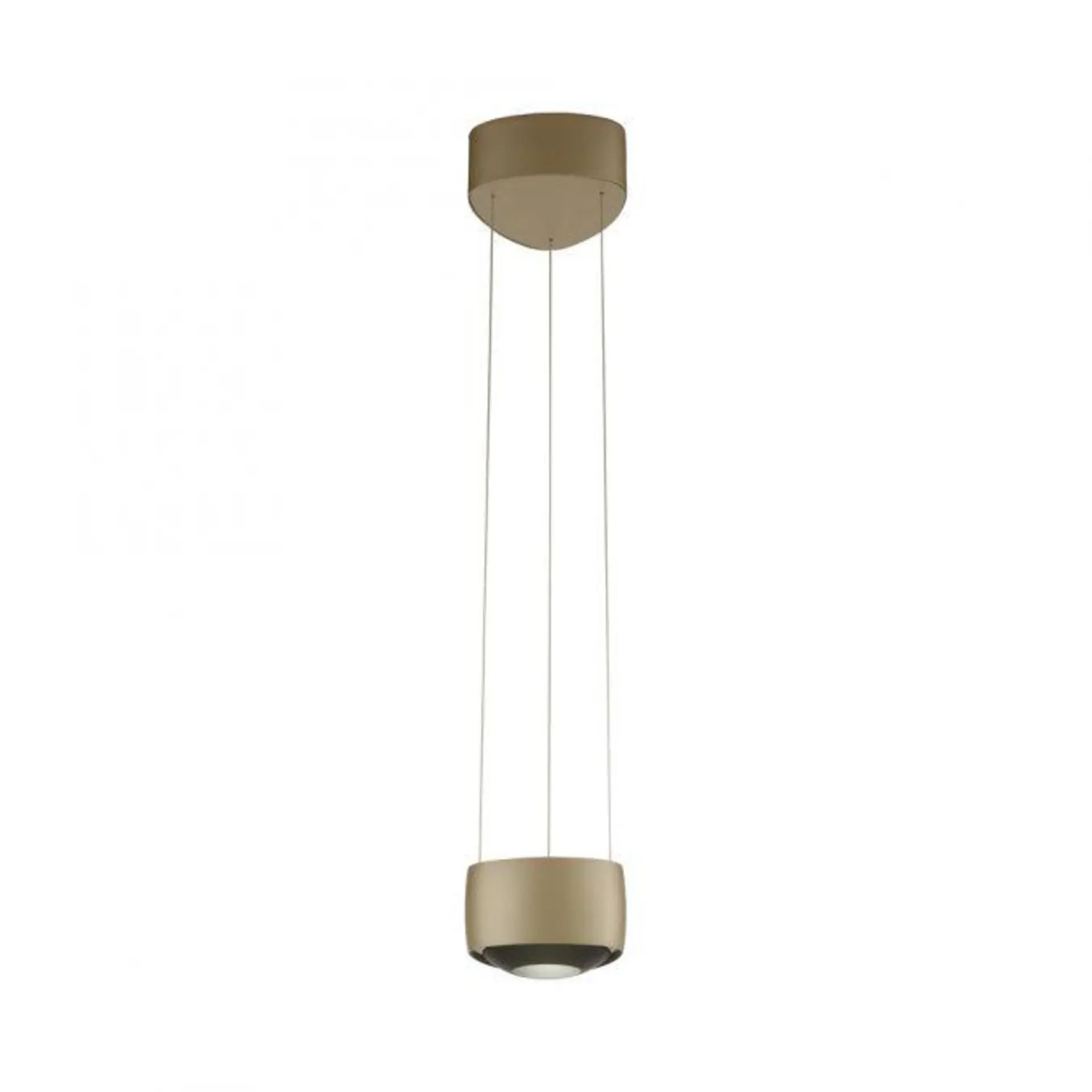 PAUL NEUHAUS LED závěsné svítidlo Q-STRETTO, bronzová, stmívatelné, dálkový ovladač ZigBee 2200-5000K