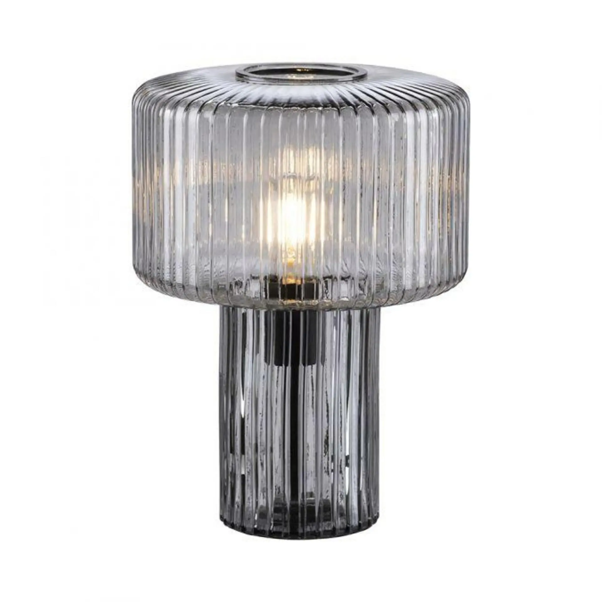 PN 4092-25 FUNGUS Svítidlo lampa kouřová 1x E27 10W výška 35cm - PAUL NEUHAUS
