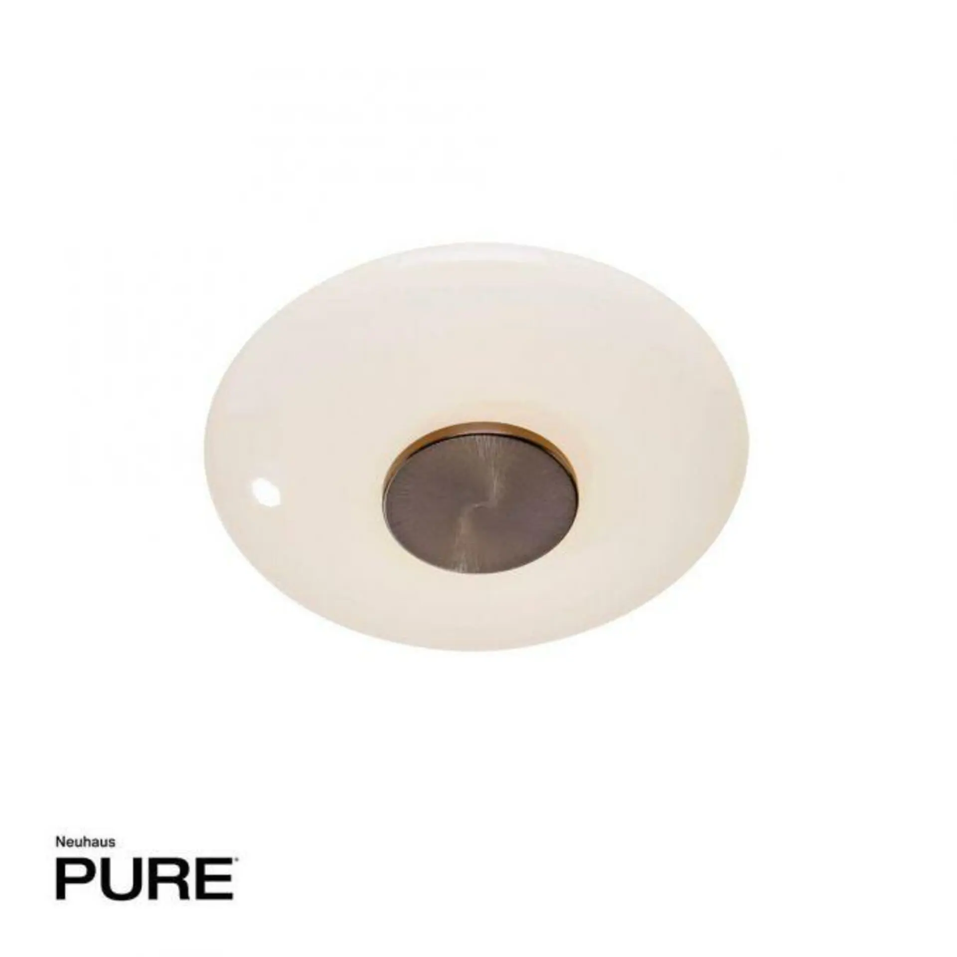 PAUL NEUHAUS LED nástěnné a stropní svítidlo PURE Vitrum 2700K hnědá / opál 6082-34