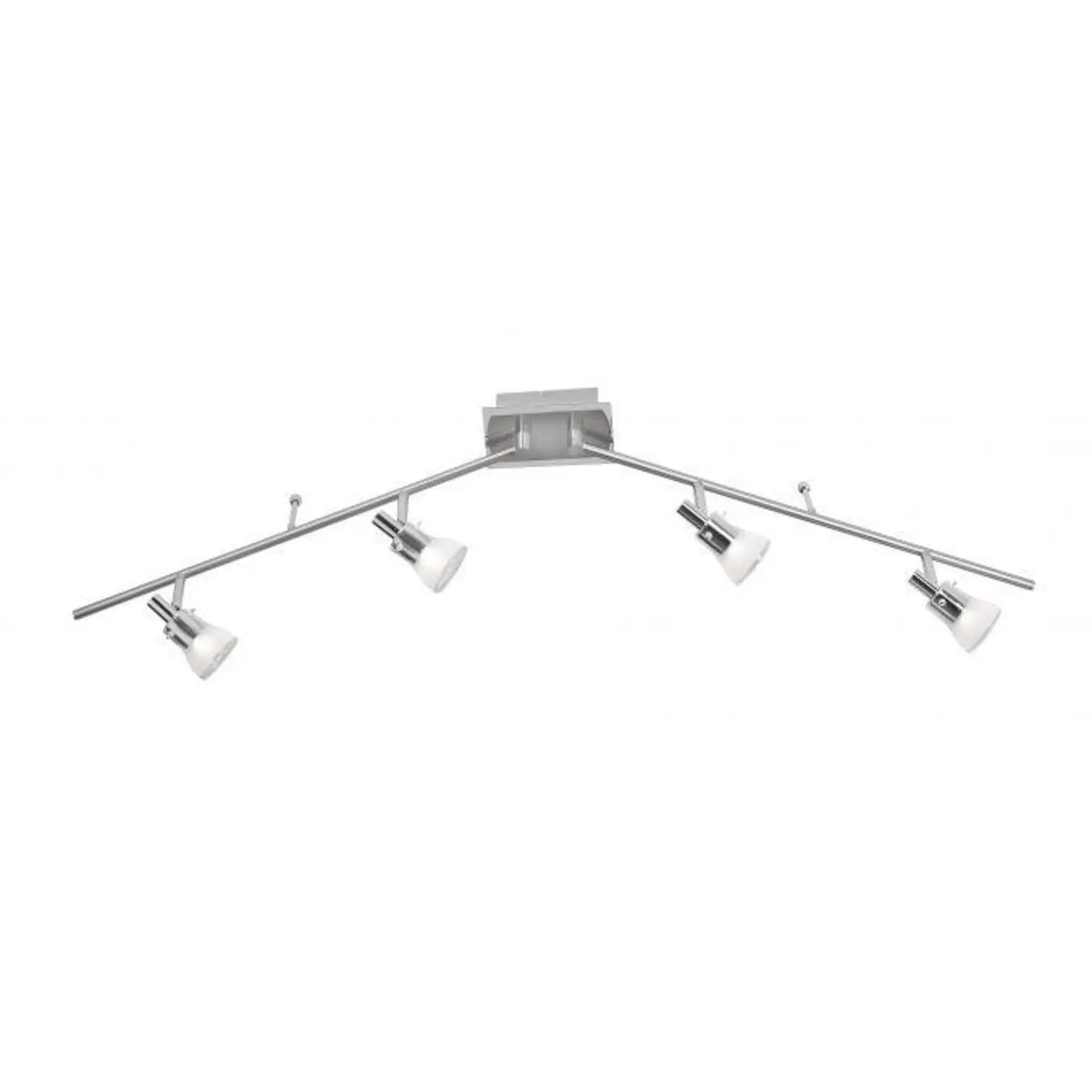PAUL NEUHAUS LED stropní svítidlo, 4 ramenné, ocel, nastavitelné, 3000K PN 6344-55