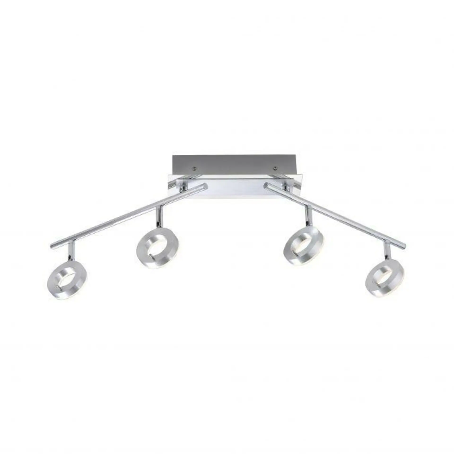 PN 6786-96 SILEDA LED stropní bodové svítidlo, hliník, 4ramenné, nastavitelné, 3000K - PAUL NEUHAUS
