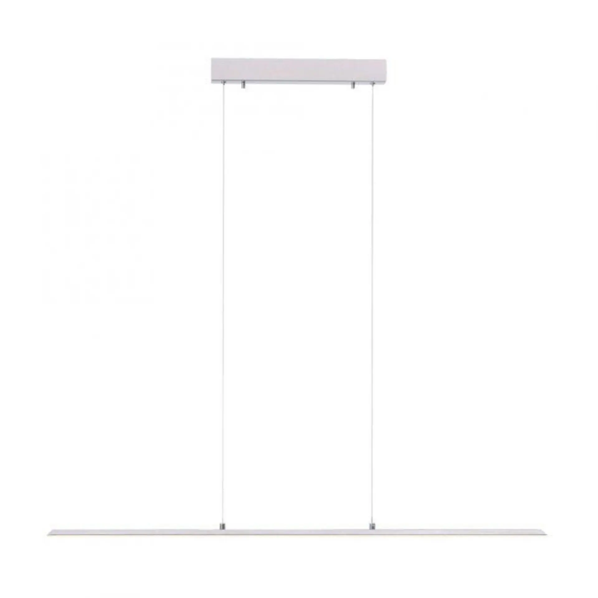 PAUL NEUHAUS Svítidlo závěsné PURE-LITE LED 100cm s nastavitelnou barvou světla 2700/3800/5000K a bezdotykovým stmívačem hliník 8375-55