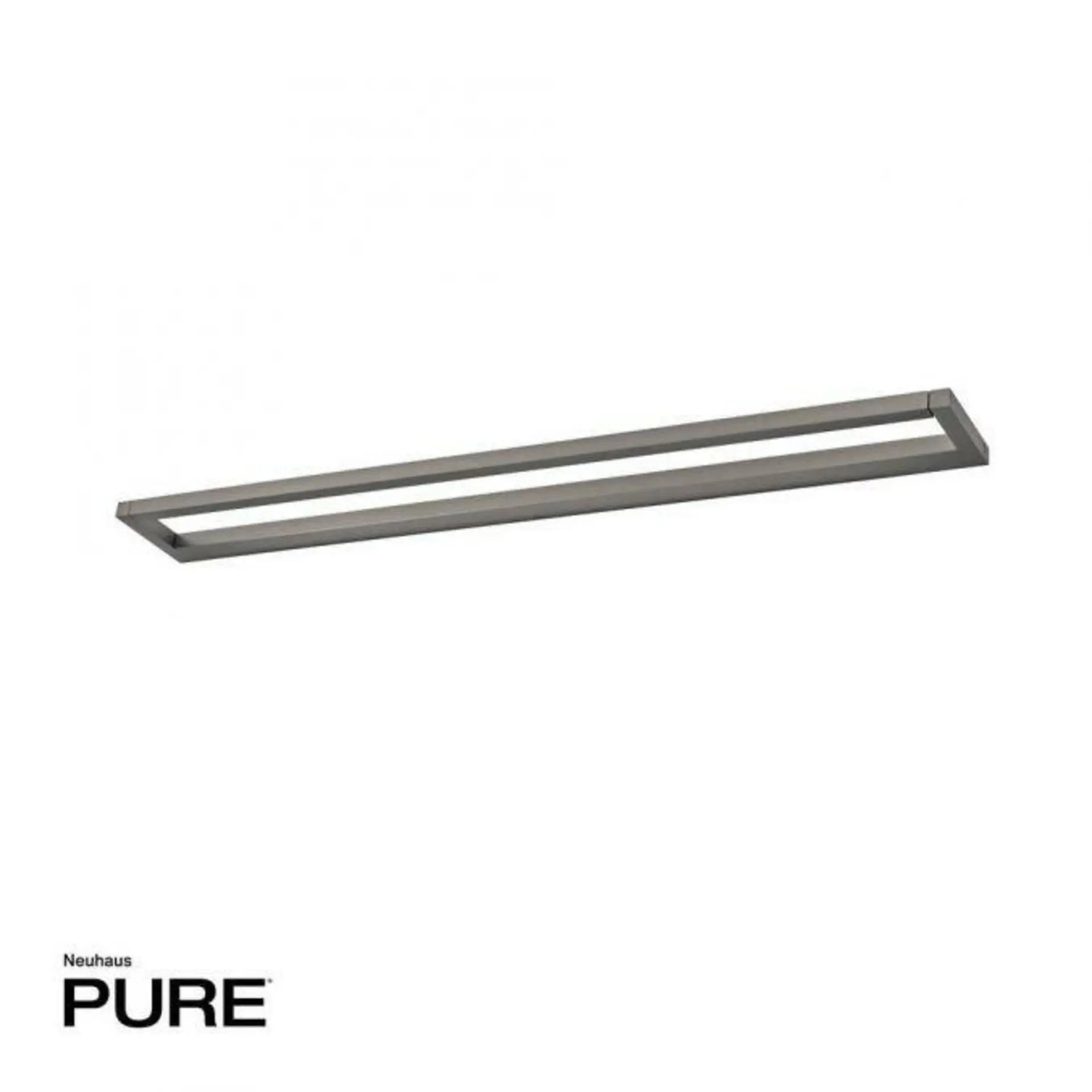 PAUL NEUHAUS LED nástěnné svítidlo PURE Puro dotykový stmívač 3000K platina 9114-15