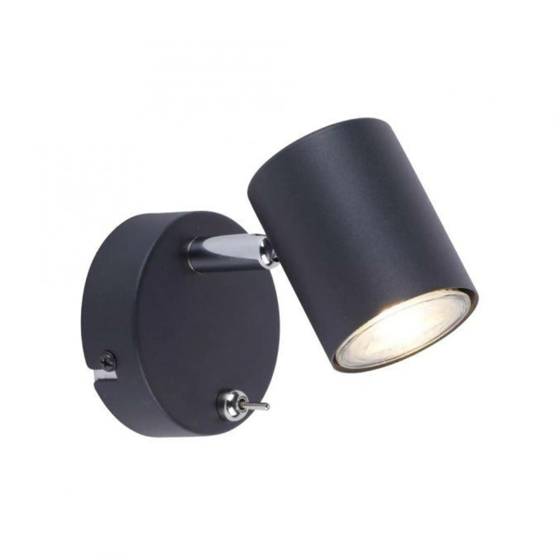 LD 11941-13 TARIK LED nástěnné svítidlo, antracit, nastavitelné, otočné, teplá bílá 3000K - LEUCHTEN DIREKT / JUST LIGHT
