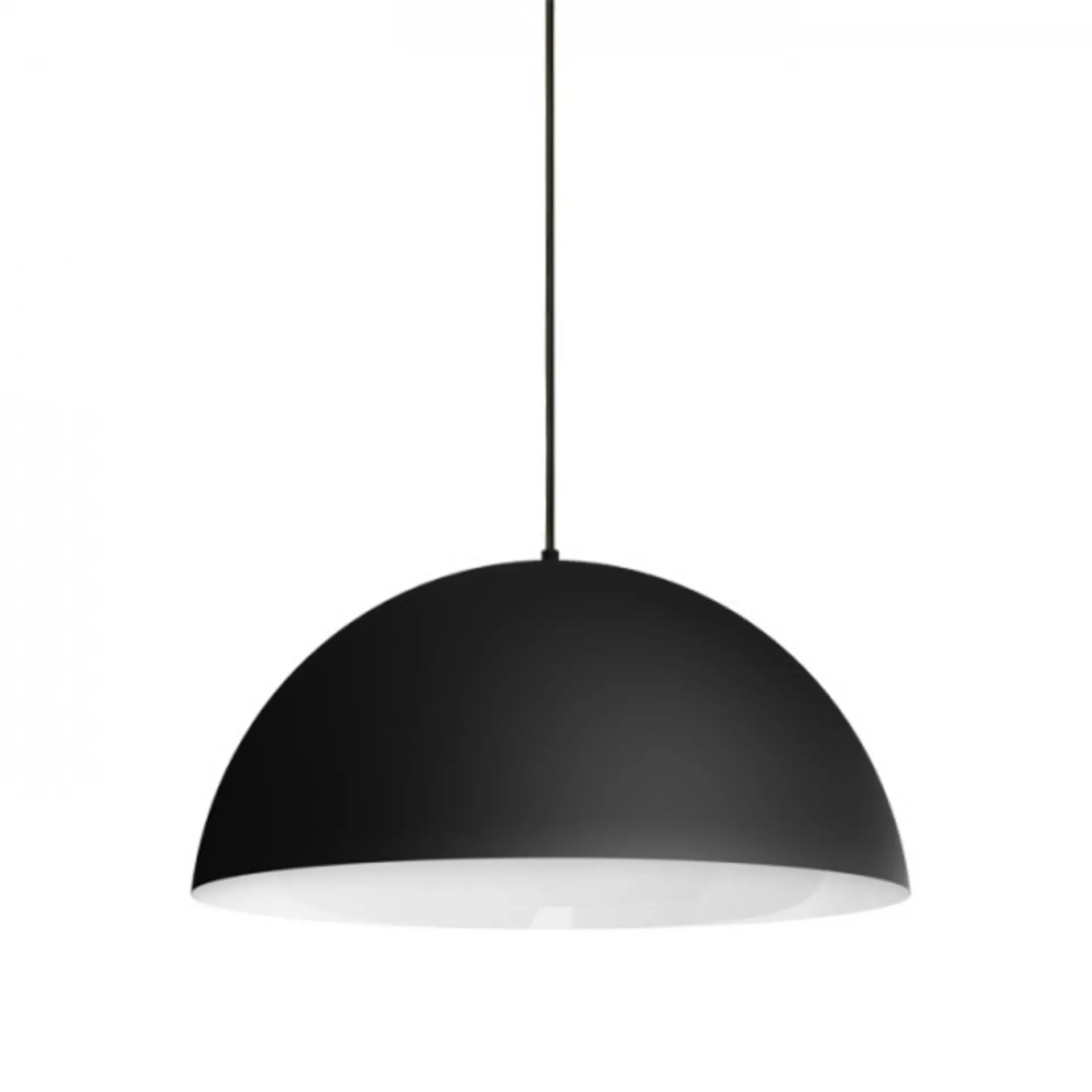 RED - DESIGN RENDL RENDL MONROE 50 závěsná matná černá/bílá 230V E27 42W R11702