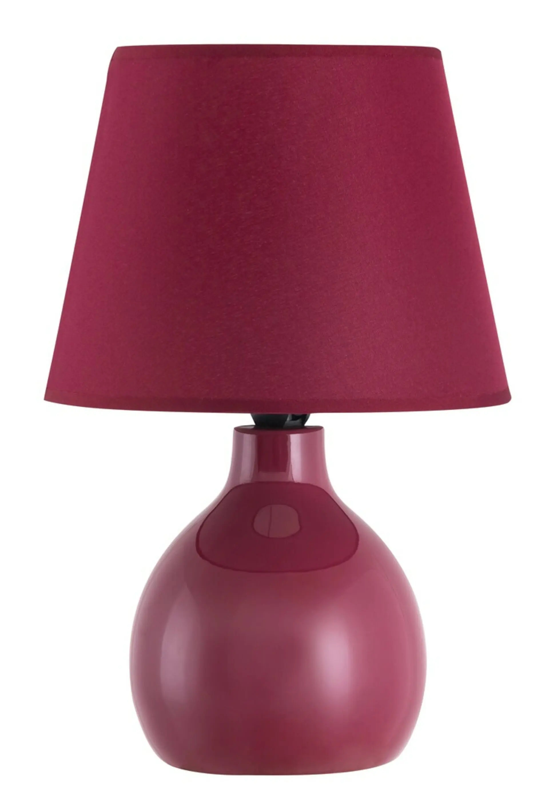 Rabalux stolní lampa Ingrid E14 1x MAX 40W bordó 4478