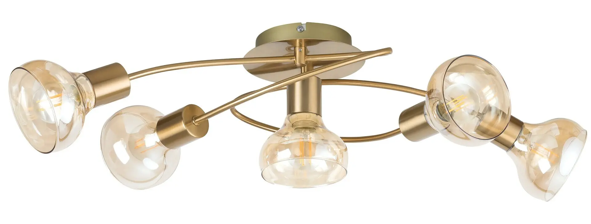 Rabalux stropní svítidlo Holly E14 5x MAX 40W antická zlatá 5552