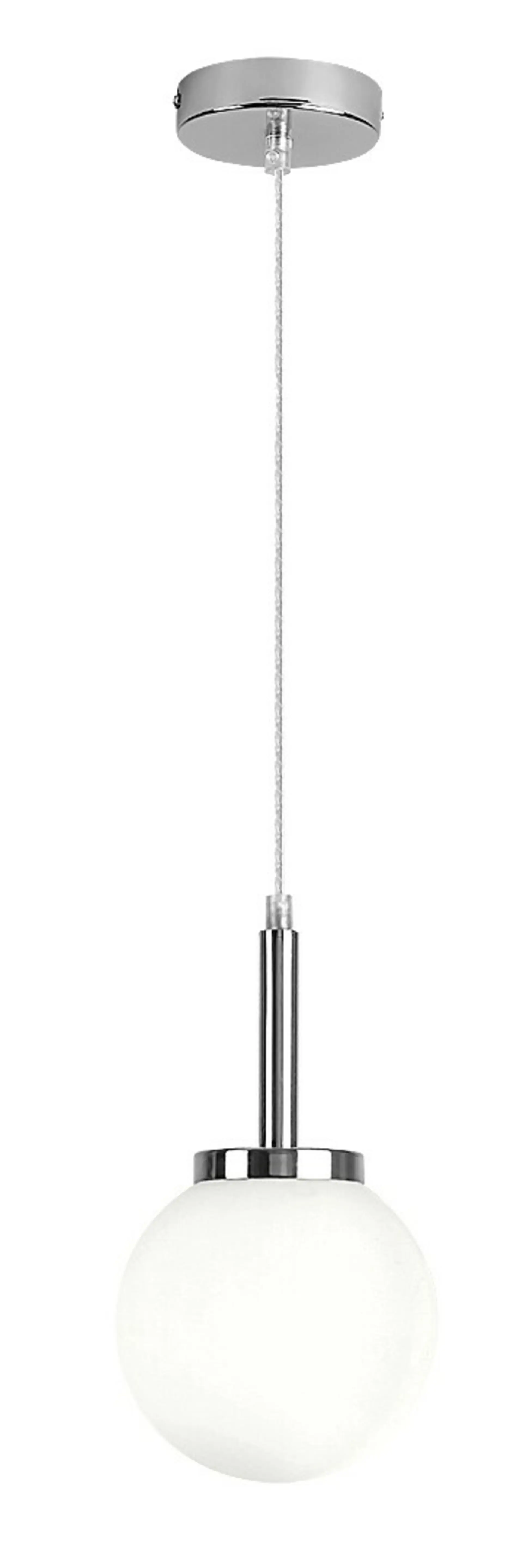Rabalux koupelnové svítidlo závěsné Togo E14 1x MAX 40W chromová IP44 75007