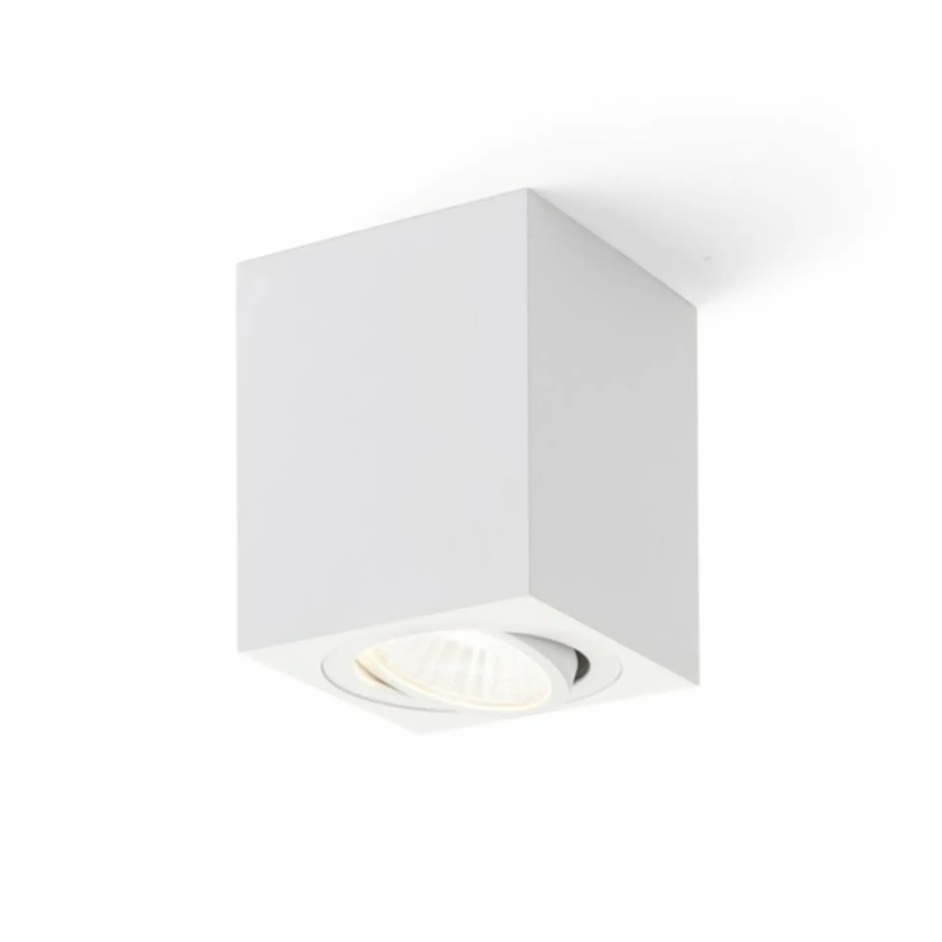 RED - DESIGN RENDL RENDL MAYO SQ stropní výklopná bílá 230V/700mA LED 9W 36° 2700K R10326 VÝPRODEJ VZORKU