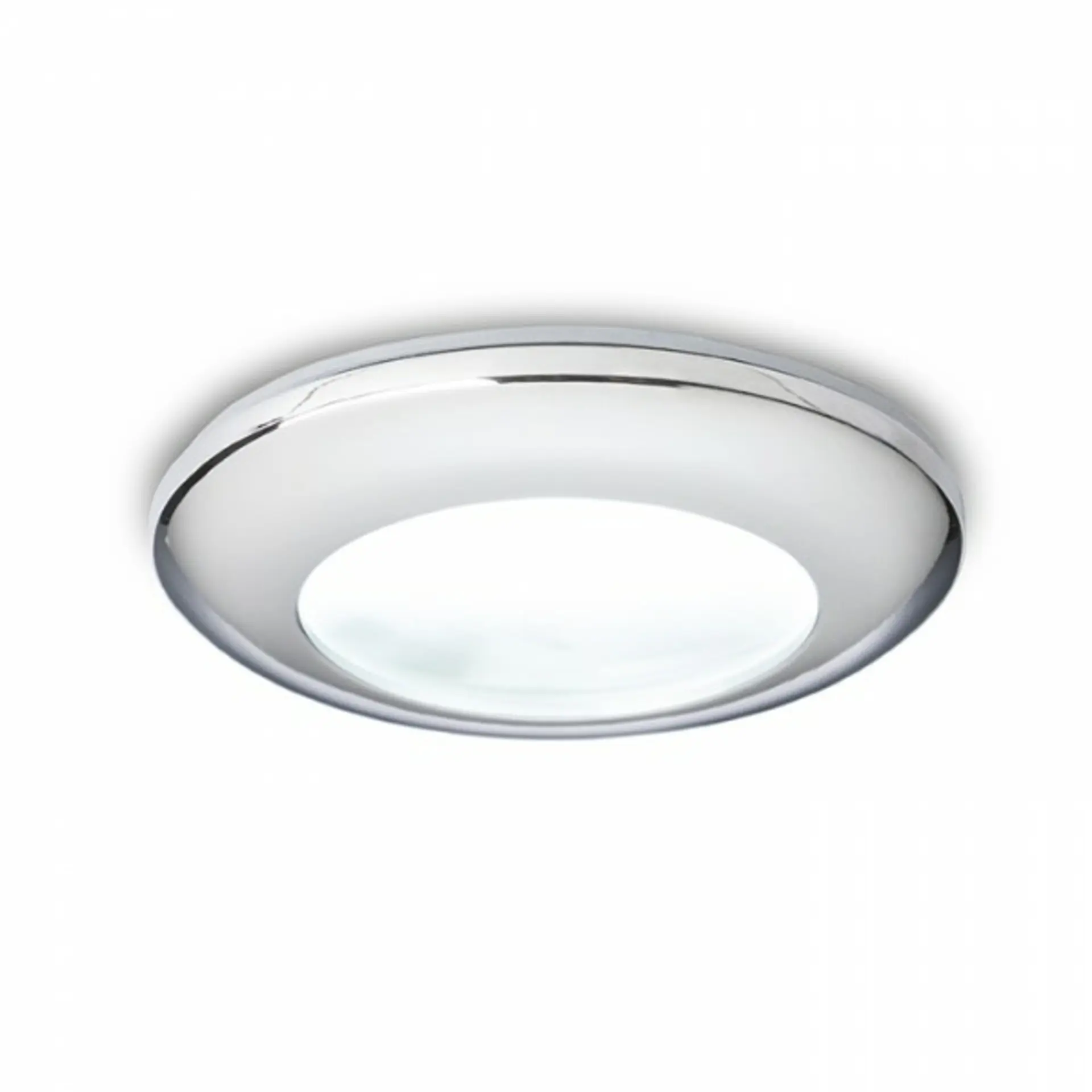 RED - DESIGN RENDL RENDL ACUA zápustná chrom 230V GU10 50W IP44 R10406 VÝPRODEJ VZORKU