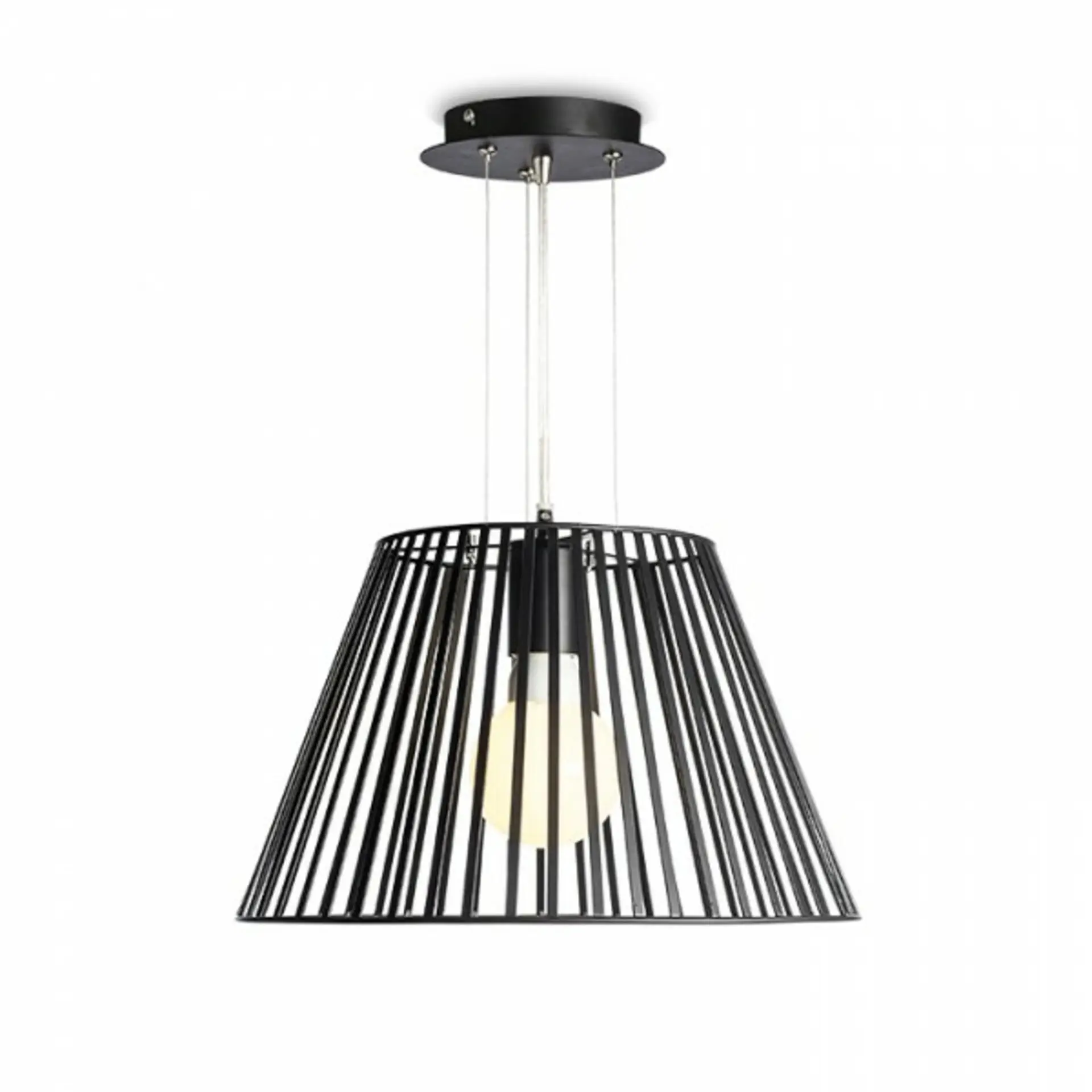RED - DESIGN RENDL RENDL VESCO závěsná černá 230V E27 42W R10536