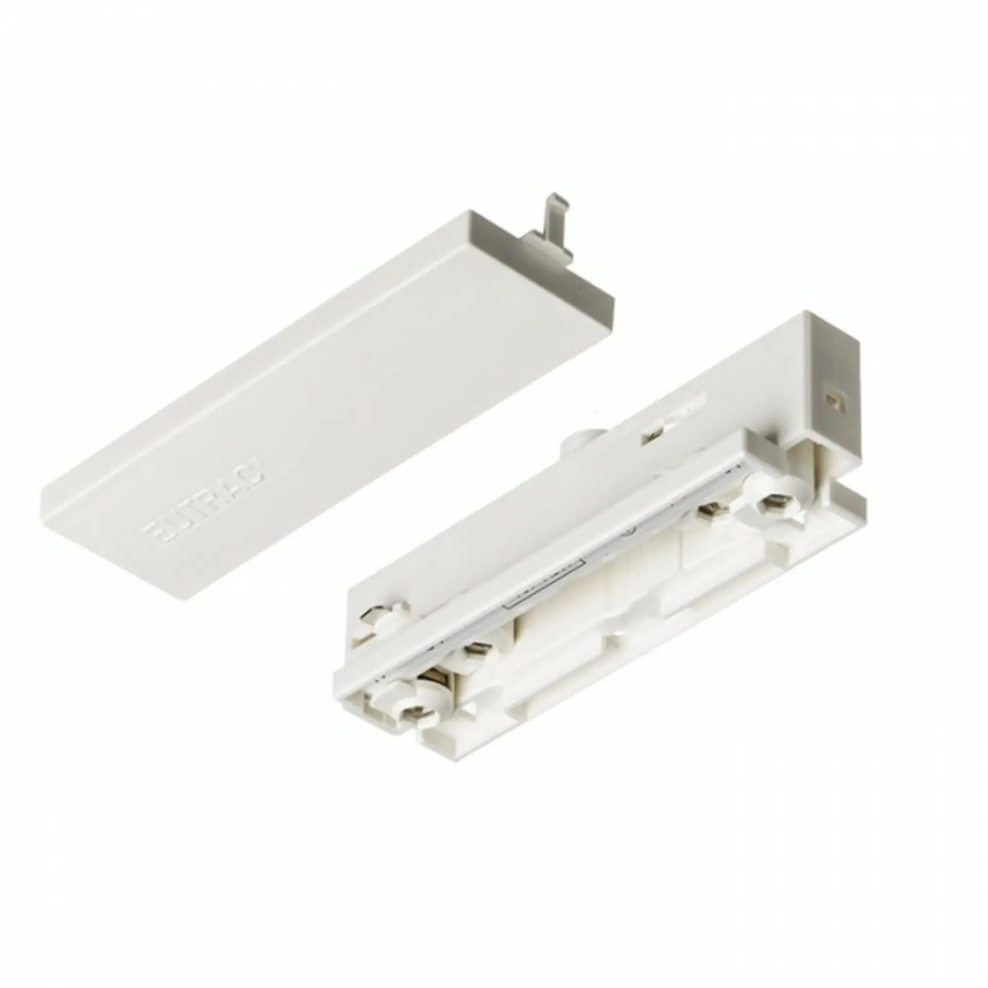 RED - DESIGN RENDL RENDL EUTRAC průběžné napájení pro tříokr. lištu bílá 230V R11346