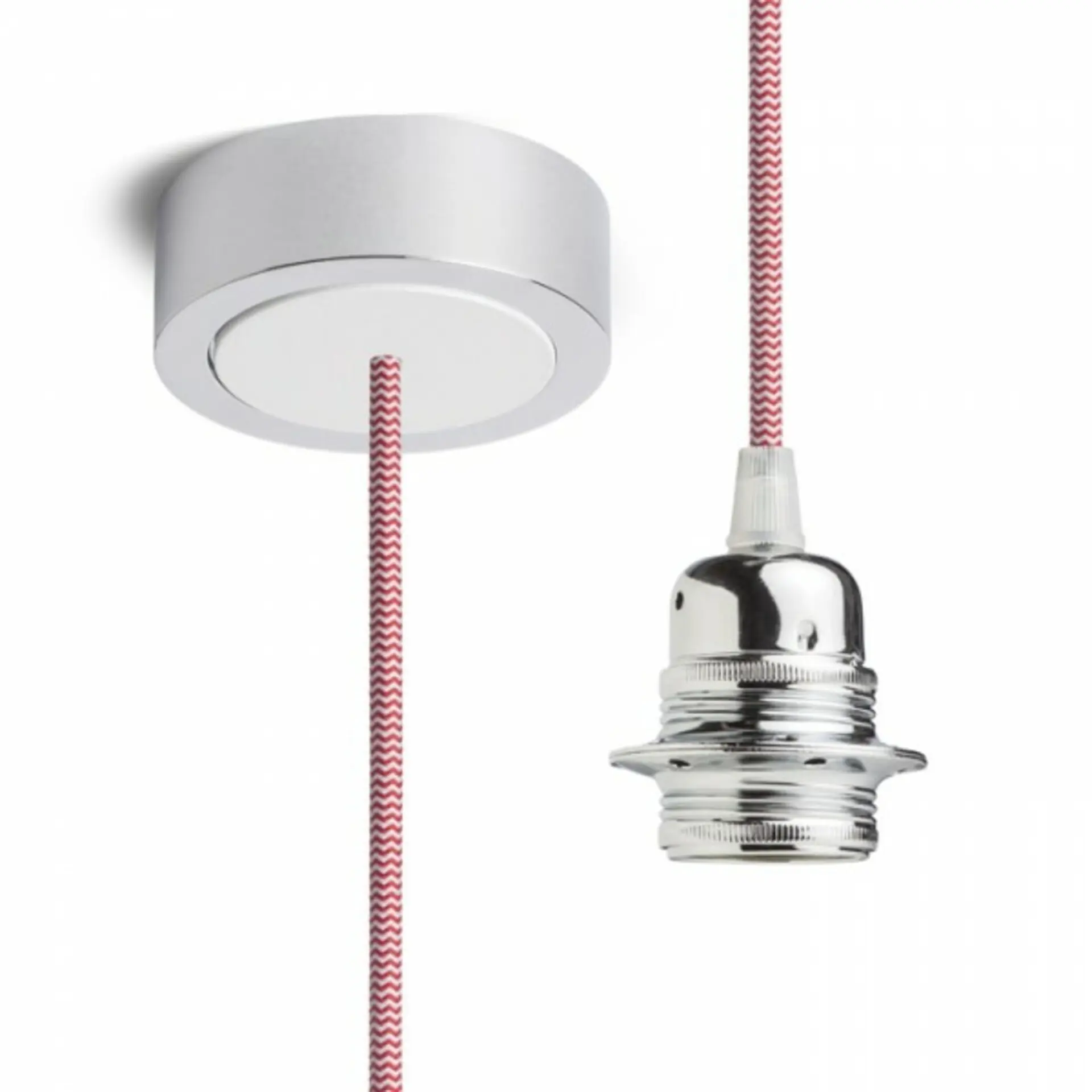 RED R11938 HEX závěsná sada CHZ+ČE/BK+CHO+BK1  230V E27 28W - RED - DESIGN RENDL