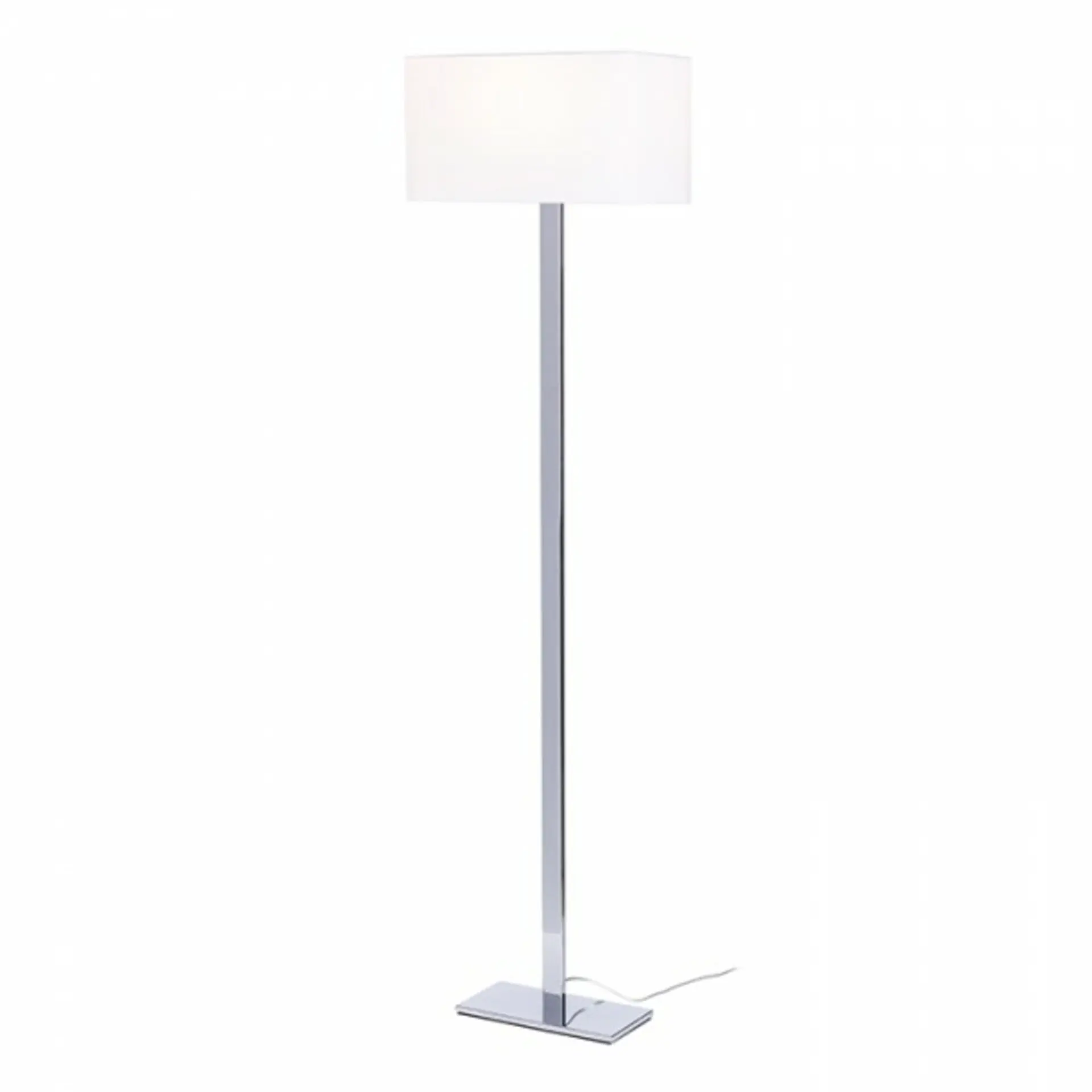 RED R11984 PLAZA stojanová bílá chrom 230V E27 42W - RED - DESIGN RENDL