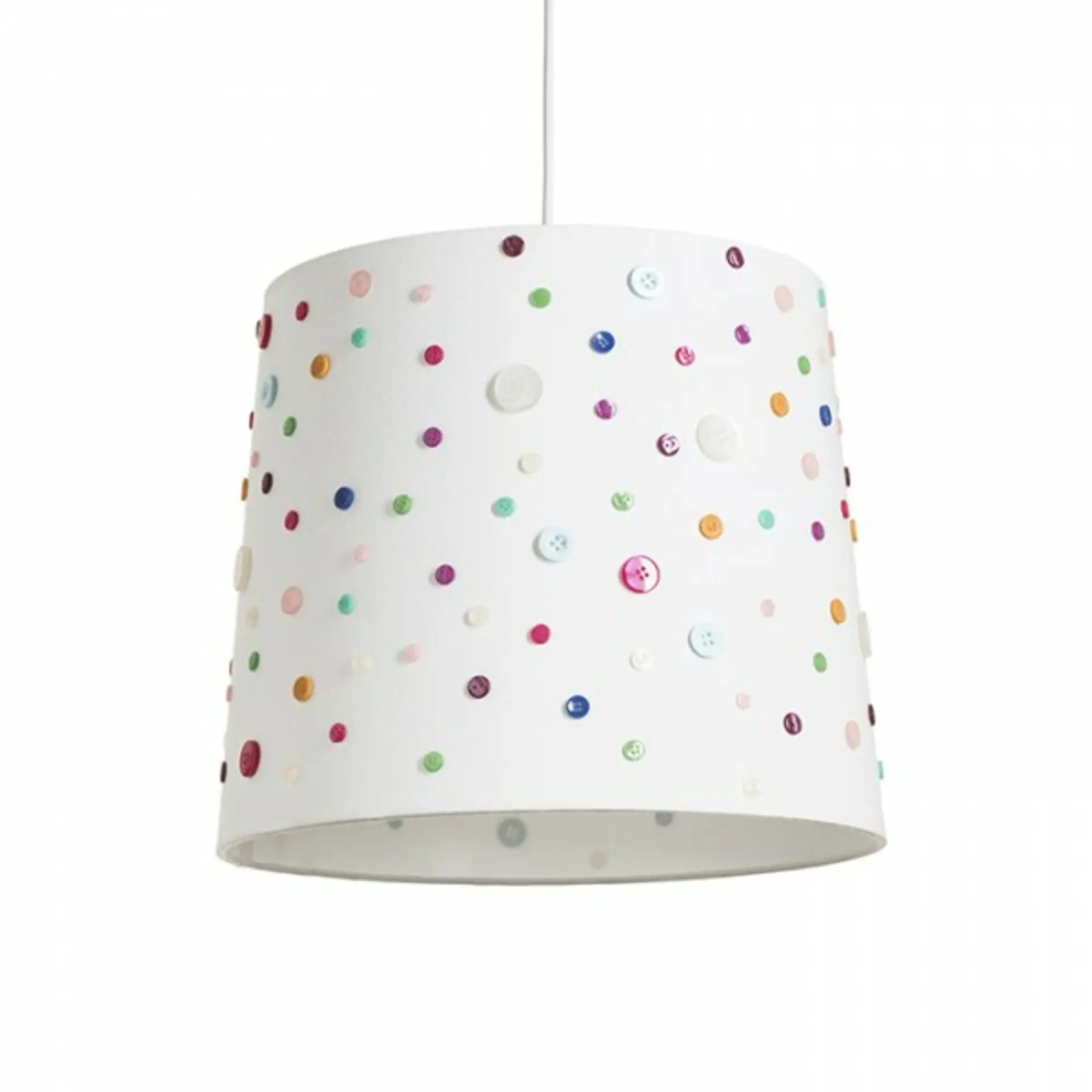 RED R12389 DELISA 35/30 stínidlo bílá knoflíky max. 28W - RED - DESIGN RENDL