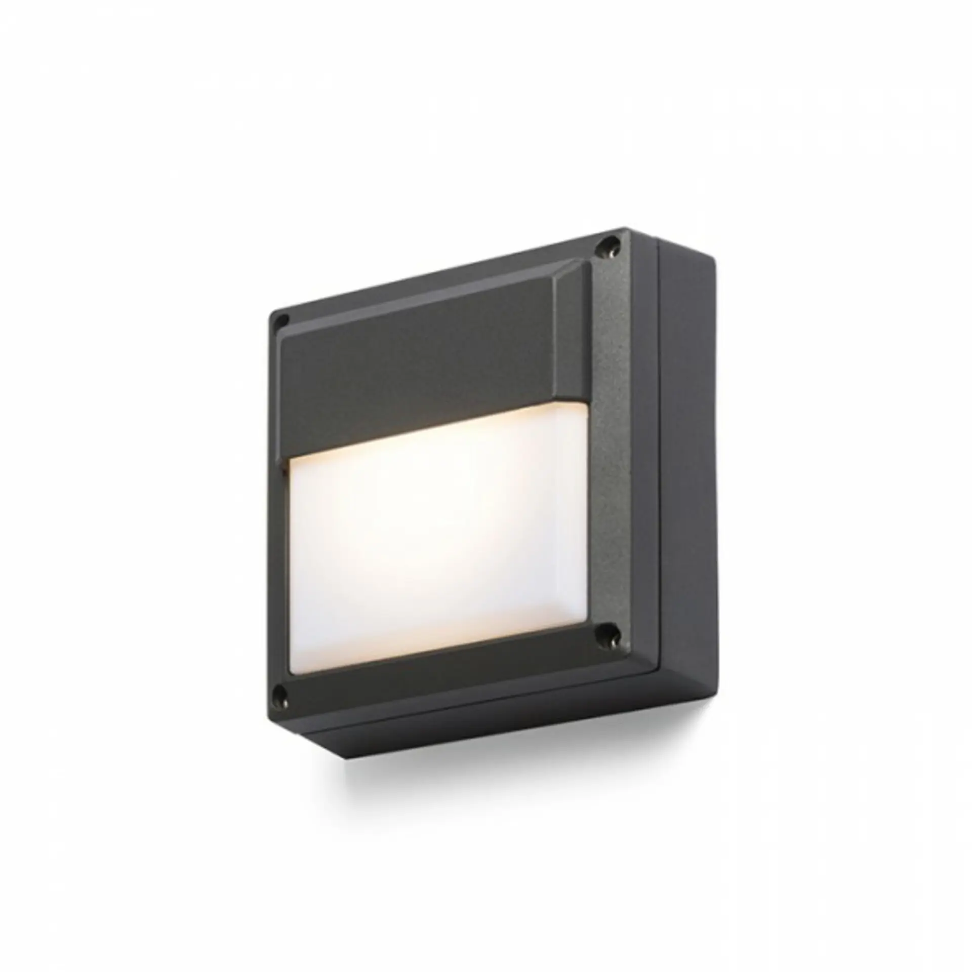RED - DESIGN RENDL RENDL DELTA 145 nástěnná antracitová 230V GX53 9W IP54 R12565