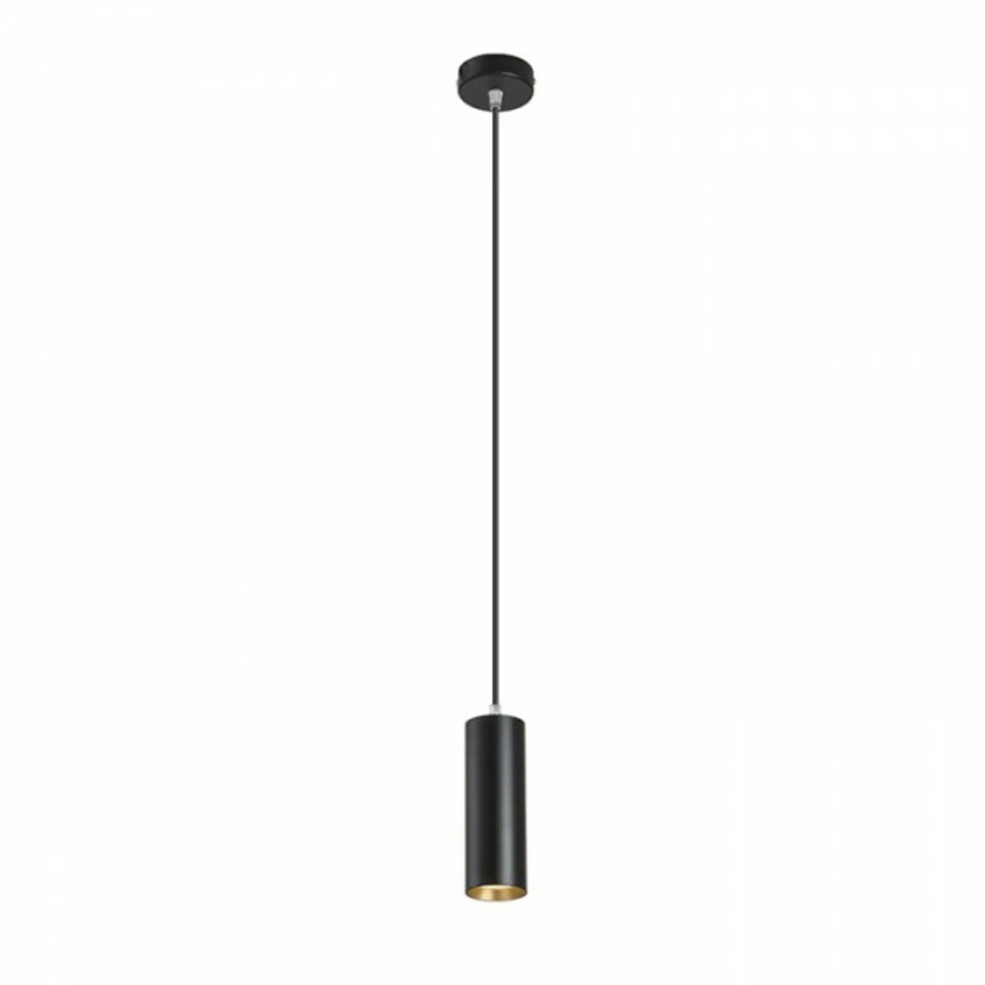 RED R12992X VÝPRODEJ VZORKU - MAVRO závěsná černá/zlatá 230V LED 12W 38° 3000K - RED - DESIGN RENDL