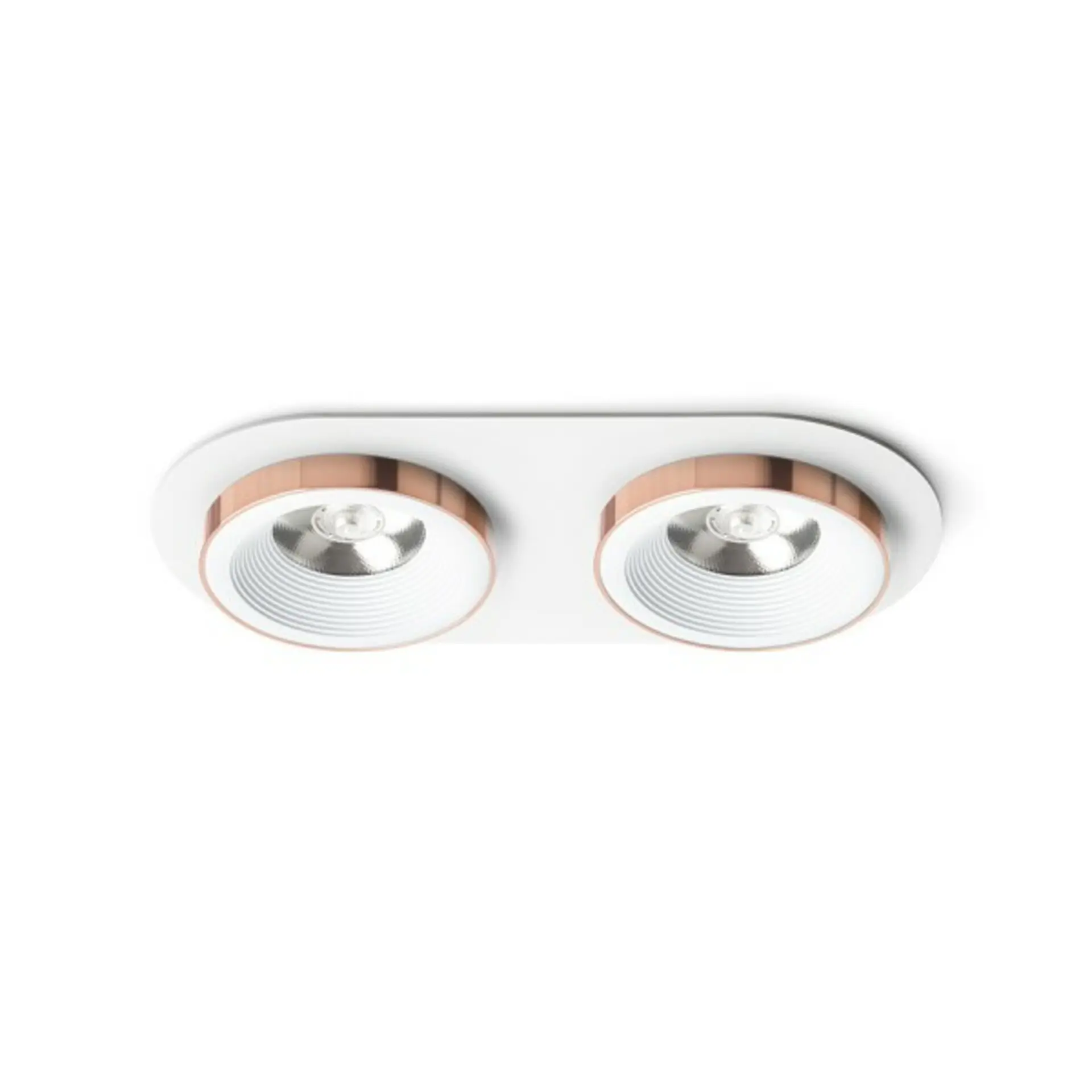RED R13240 SHARM R II zápustná bílá měď 230V LED 2x10W 24° 3000K - RED - DESIGN RENDL