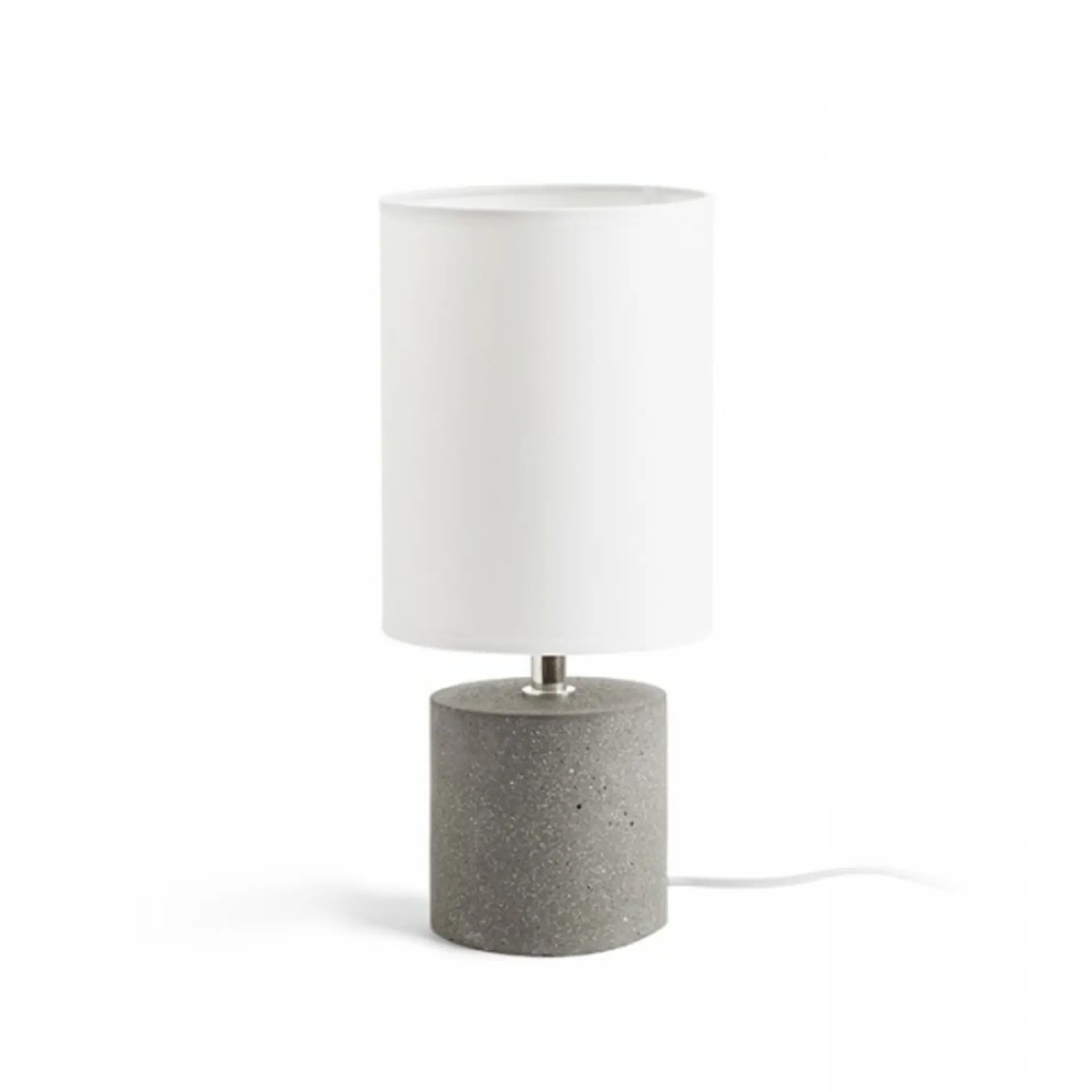 RED R13295X VÝPRODEJ VZORKU - CAMINO stolní se stínidlem bílá cement 230V E27 28W - RED - DESIGN RENDL