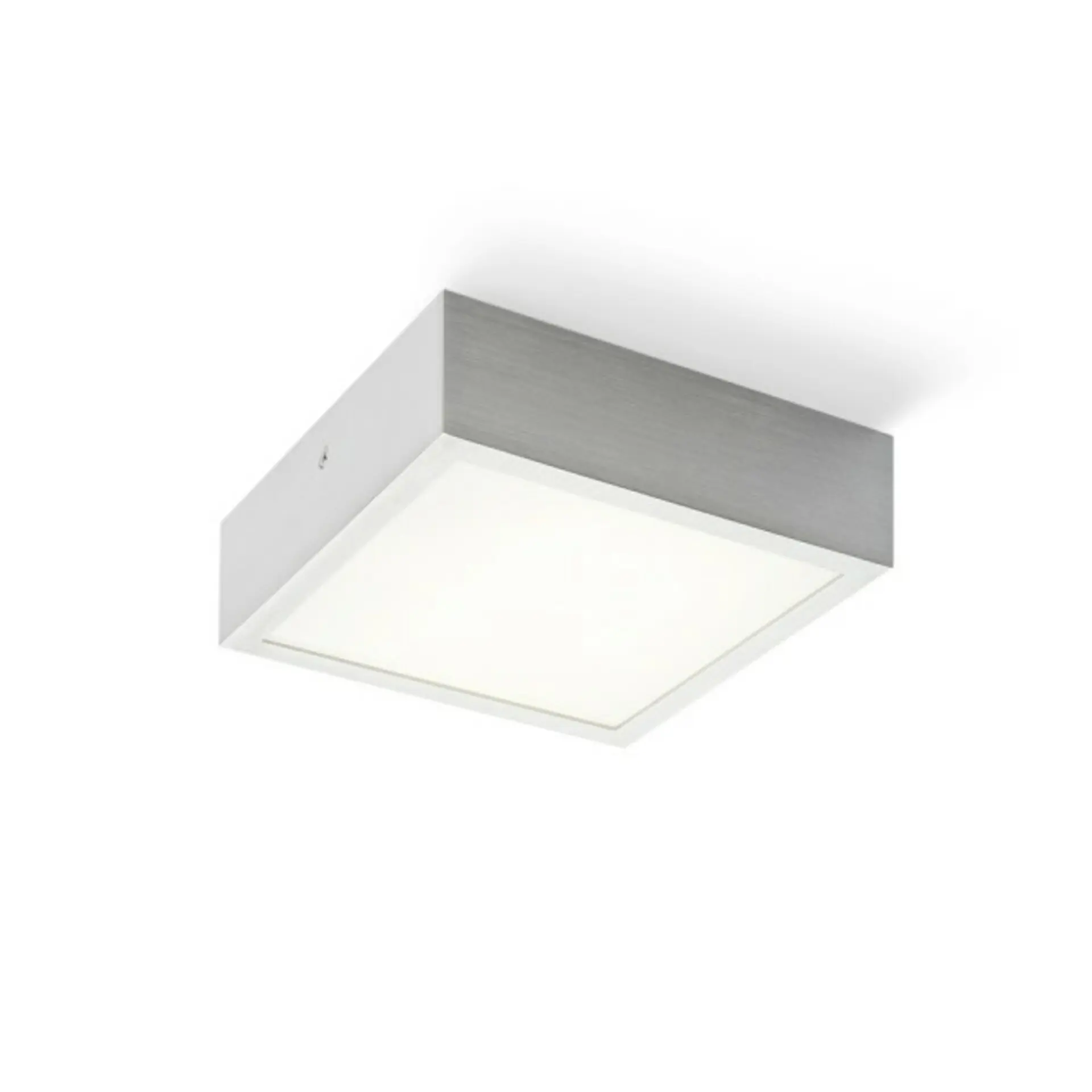 RED R13708 STRUCTURAL LED 20x20 přisazená česaný hliník 230V LED 12W 3000K - RED - DESIGN RENDL