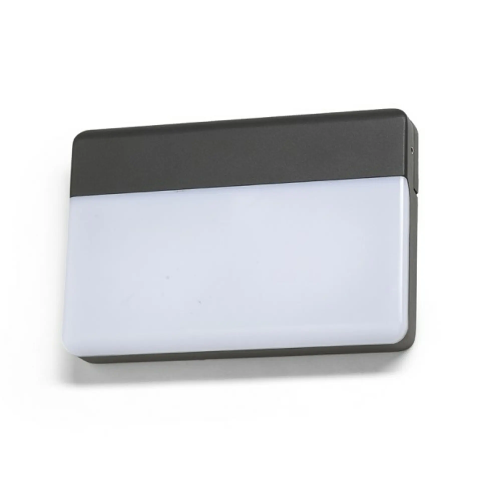 RED R13756 Svítidlo GAVIN nástěnná antracitová mléčný akryl 230V LED 13W IP65 3000K - RED - DESIGN RENDL