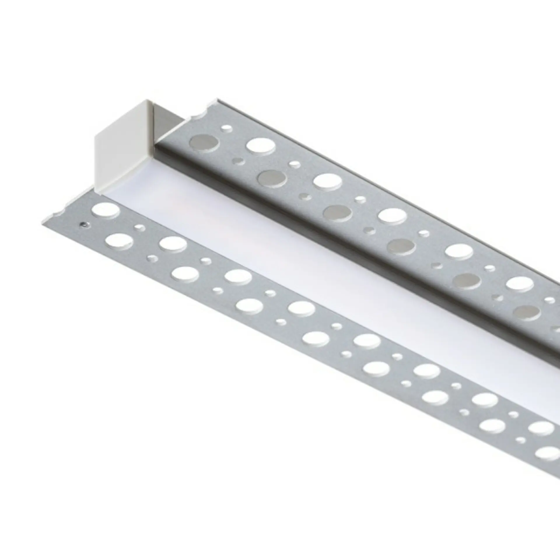 RED - DESIGN RENDL RENDL LED PROFILE B zápustný 1m hliník/mléčný akryl R13865