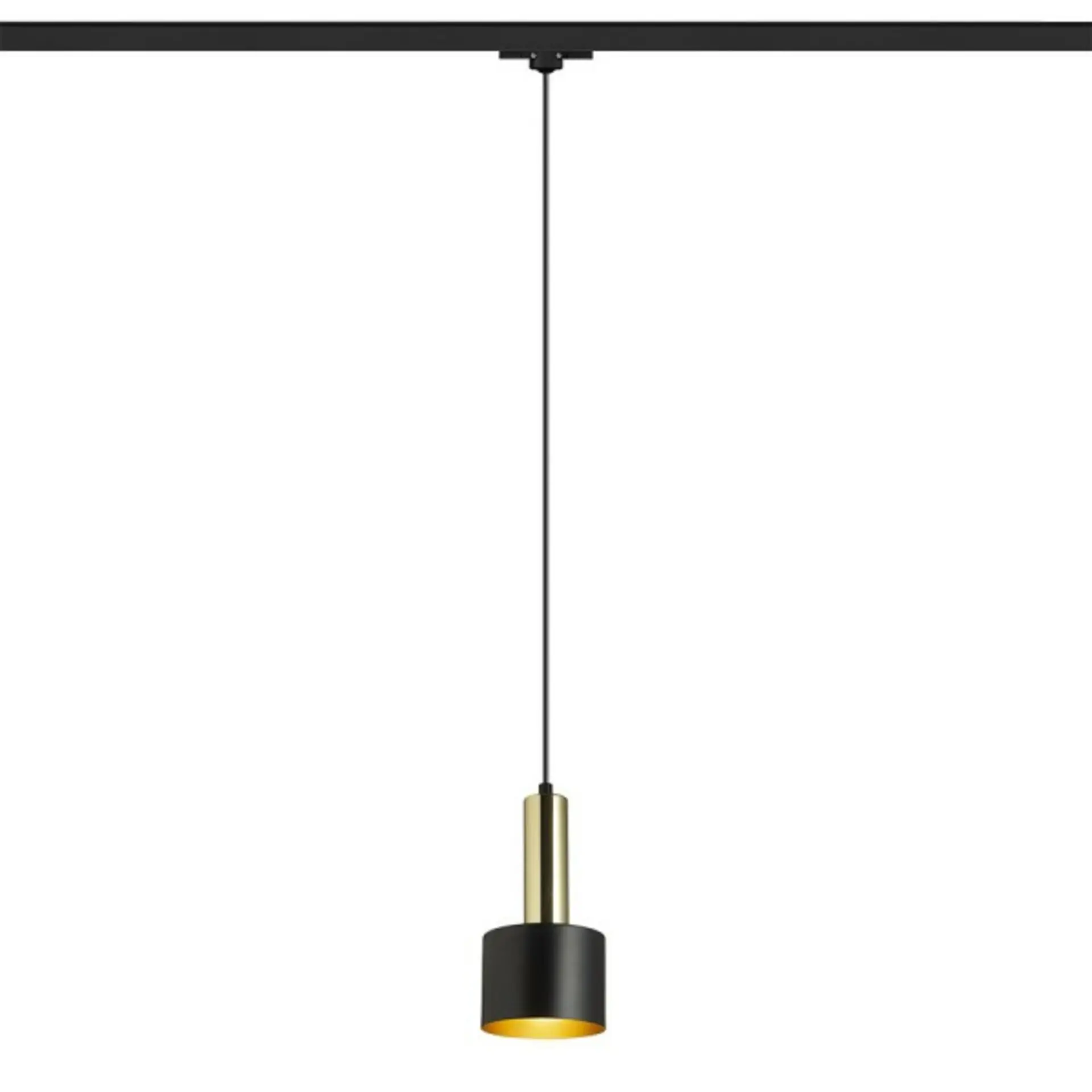 RED - DESIGN RENDL RENDL GIULIA 12 pro tříokr. lištu černá/zlatohnědá mosaz 230V E27 40W R13991