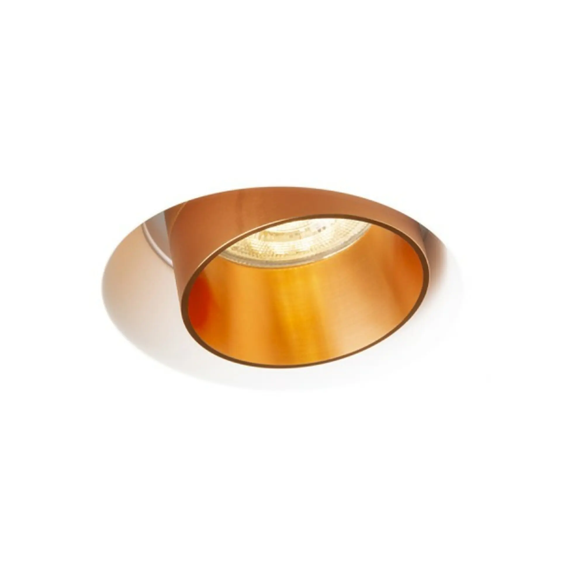 RED - DESIGN RENDL RENDL DAYTONA náklopné svítidlo sádrové/česaná měď 230V GU10 8W R14162