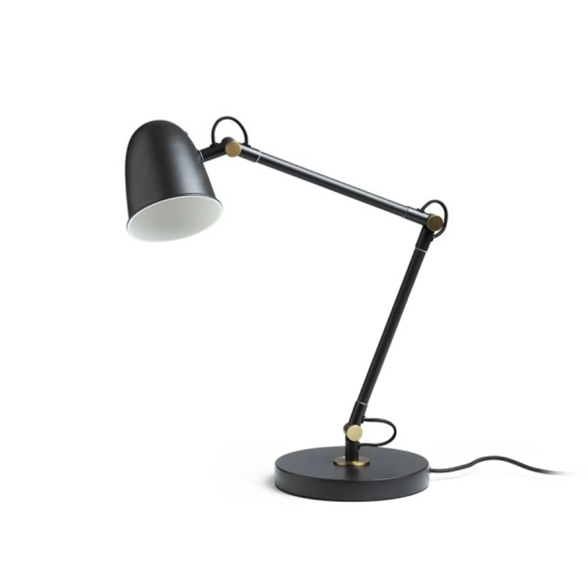 RED - DESIGN RENDL RENDL DANNY stolní lampa černá mosaz 230V E14 5W R14188