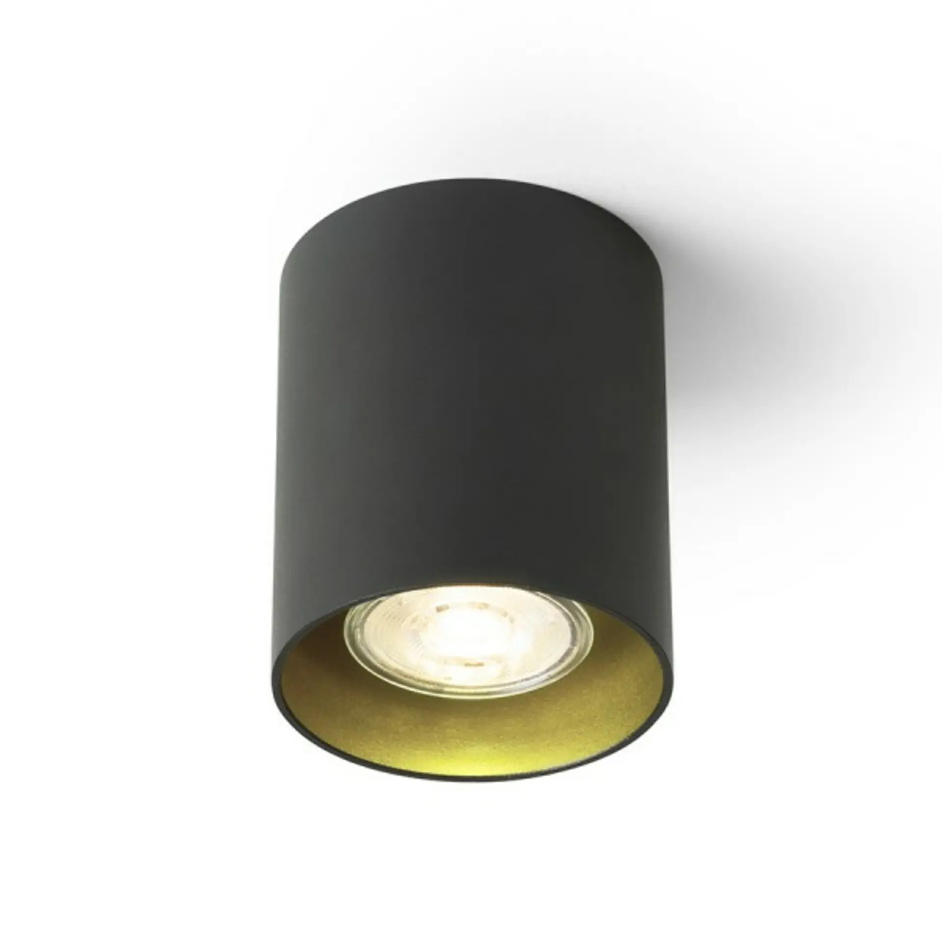 RED - DESIGN RENDL RENDL MANTOVA I stropní svítidlo černá/perleťová zlatá 230V GU10 7W R14213