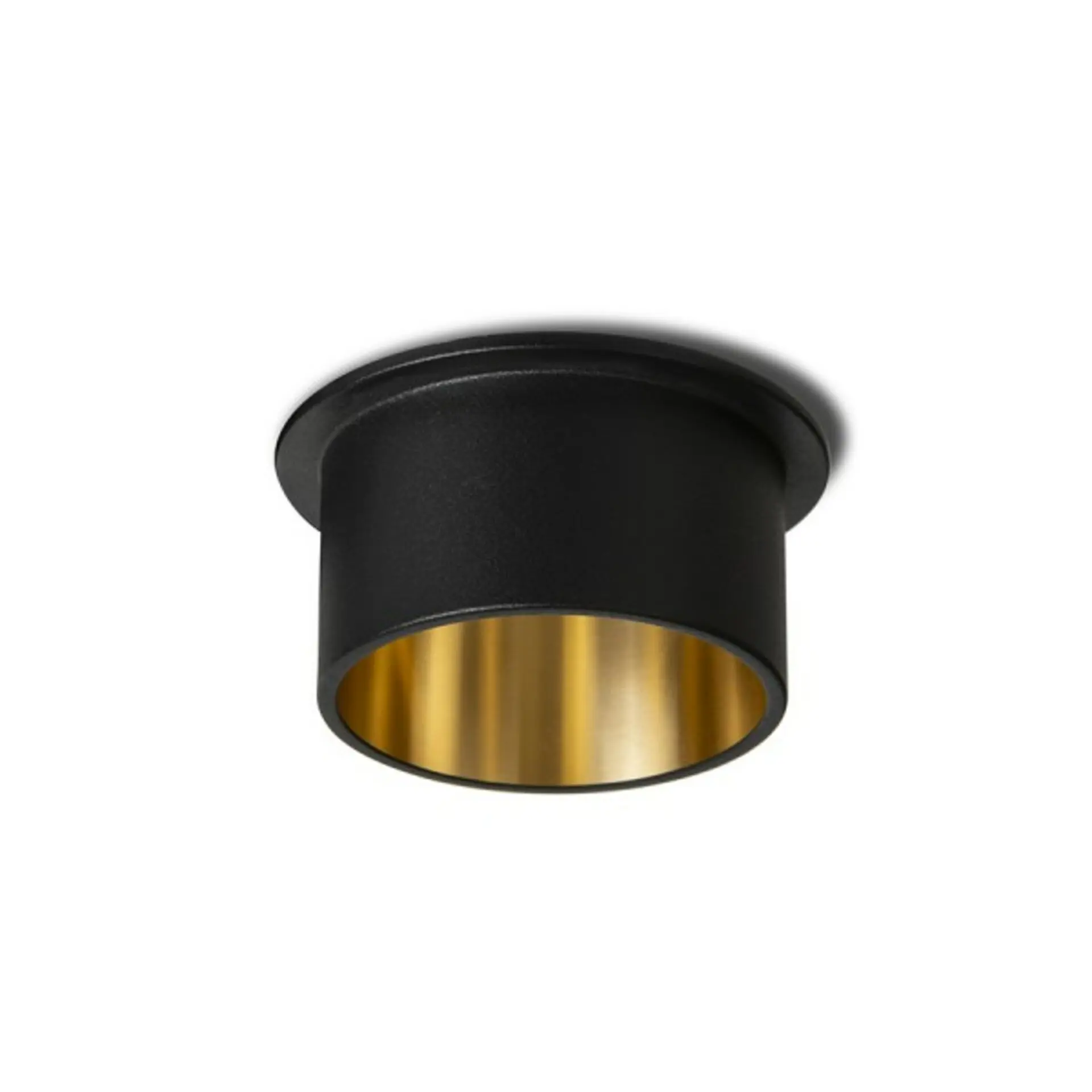 RED - DESIGN RENDL RENDL ORTA zápustné svítidlo černá/zlatá 230V GU10 9W R14252
