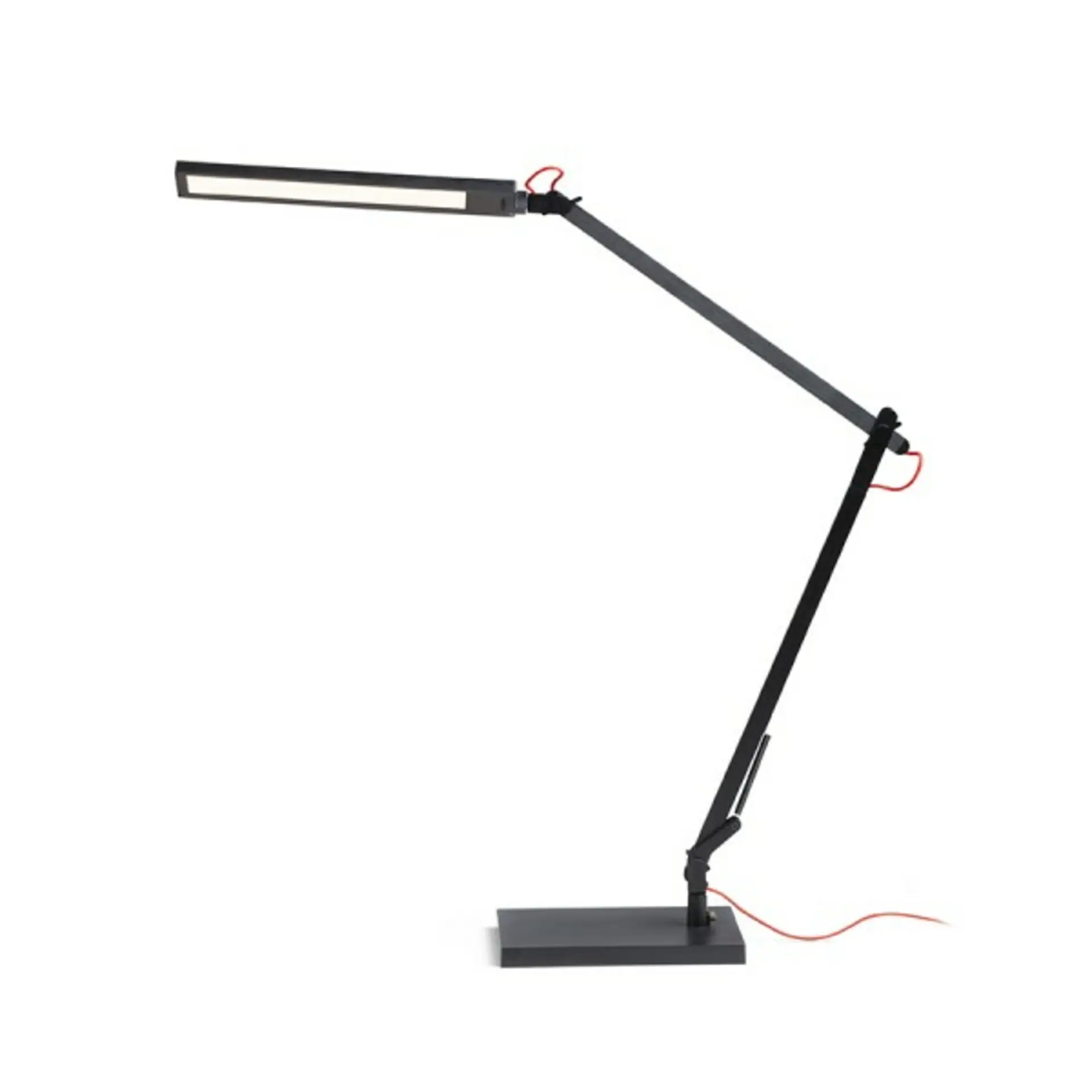 RED - DESIGN RENDL RENDL NORMA DIMM stolní lampa černá/červená 230V LED 10W 100° 3000K/4000K/6500K R14293