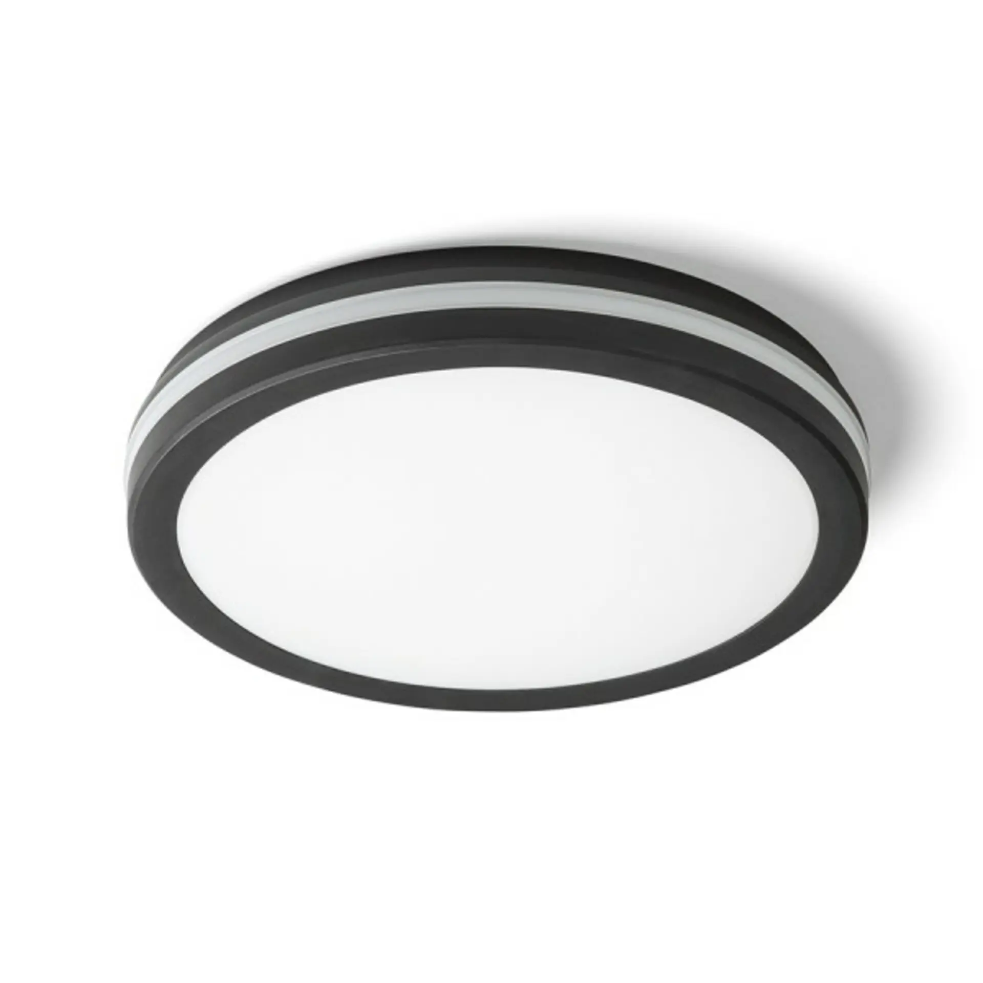 RED - DESIGN RENDL RENDL SONO 30 přisazené svítidlo černá plast 230V LED 30W IP65 3000K/4000K/6000K R14298