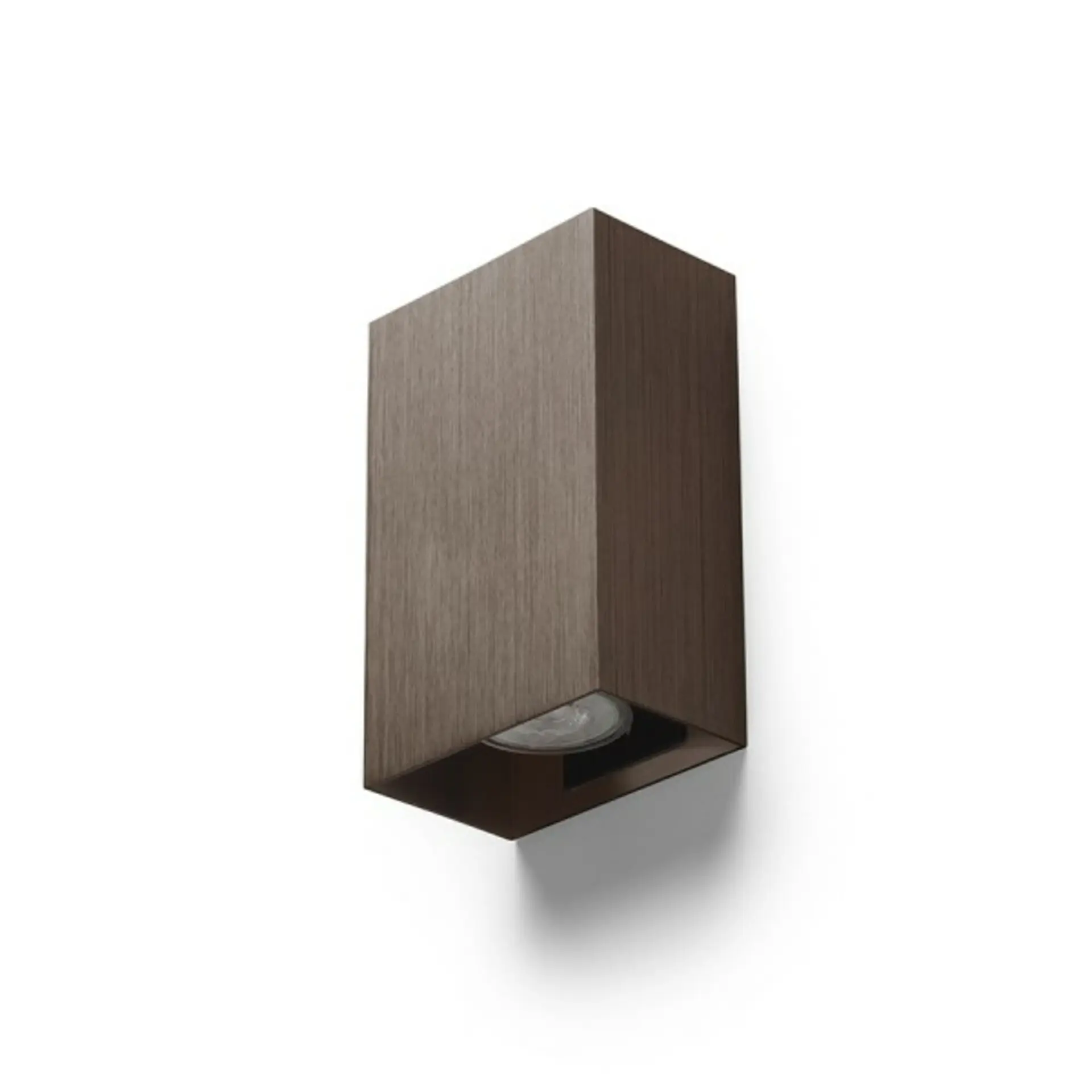 RED - DESIGN RENDL RENDL CAPRI RC nástěnné svítidlo česaný bronz 230V GU10 2x9W R14418