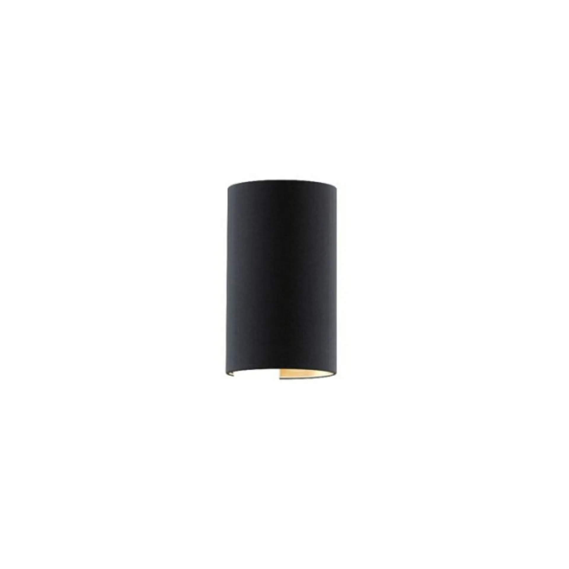 RED - DESIGN RENDL RENDL RON W 15/25 nástěnné svítidlo Polycotton černá/bílé PVC 230V E27 15W R14544
