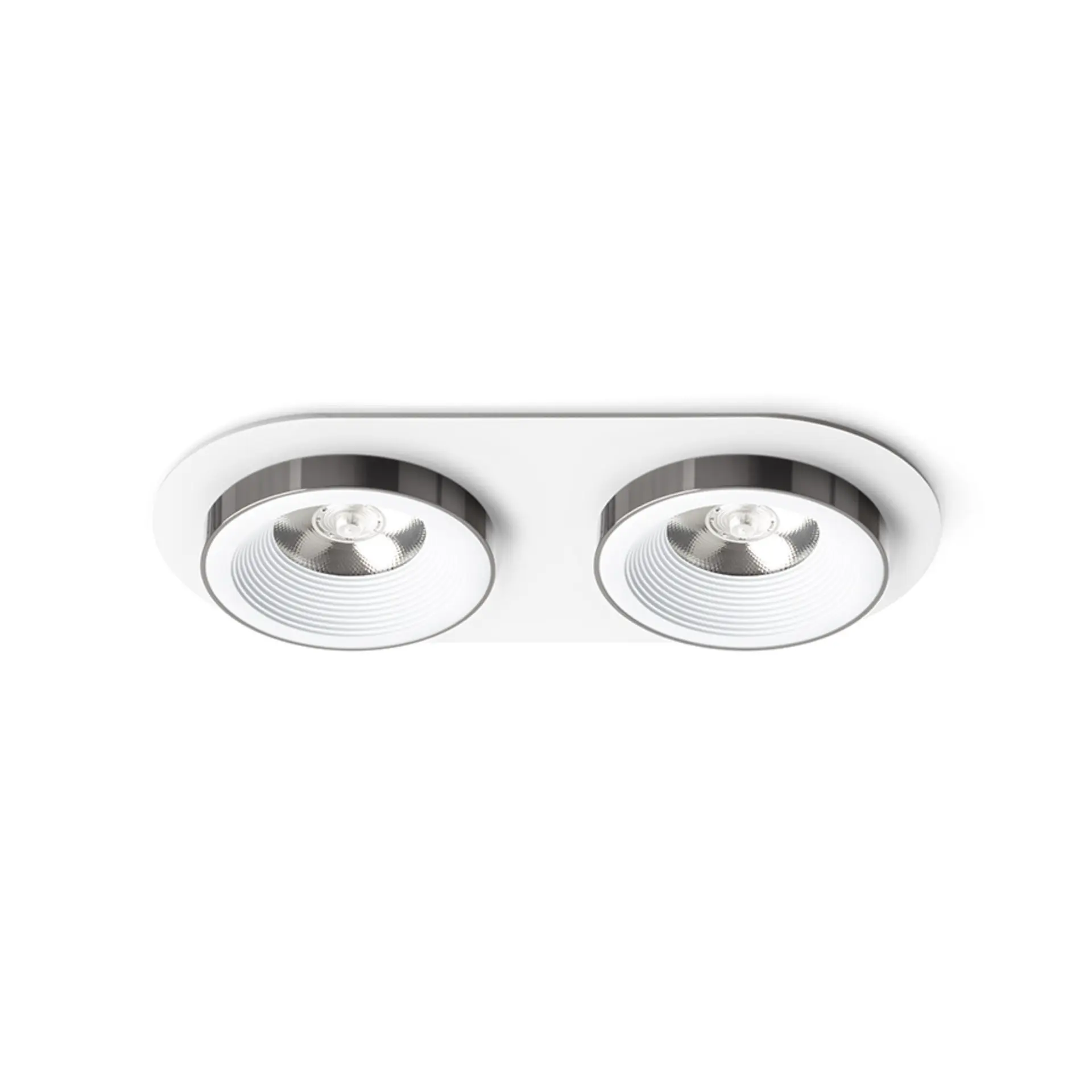 RED - DESIGN RENDL RENDL SHARM LED vestavné světlo, sady bílá černý chrom R14571
